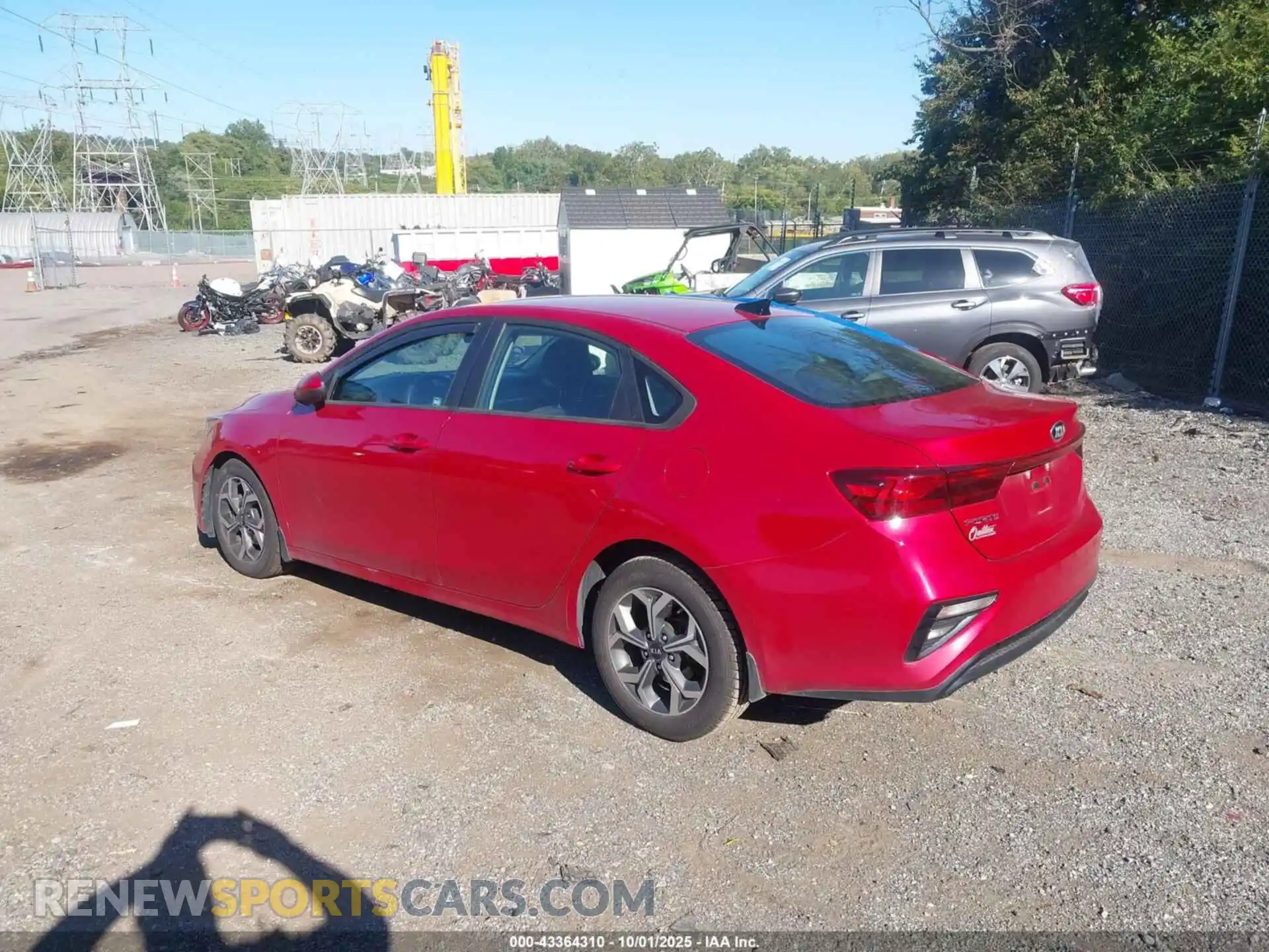 3 fotografías del automóvil dañado 3KPF24AD4ME370233 KIA FORTE 2021