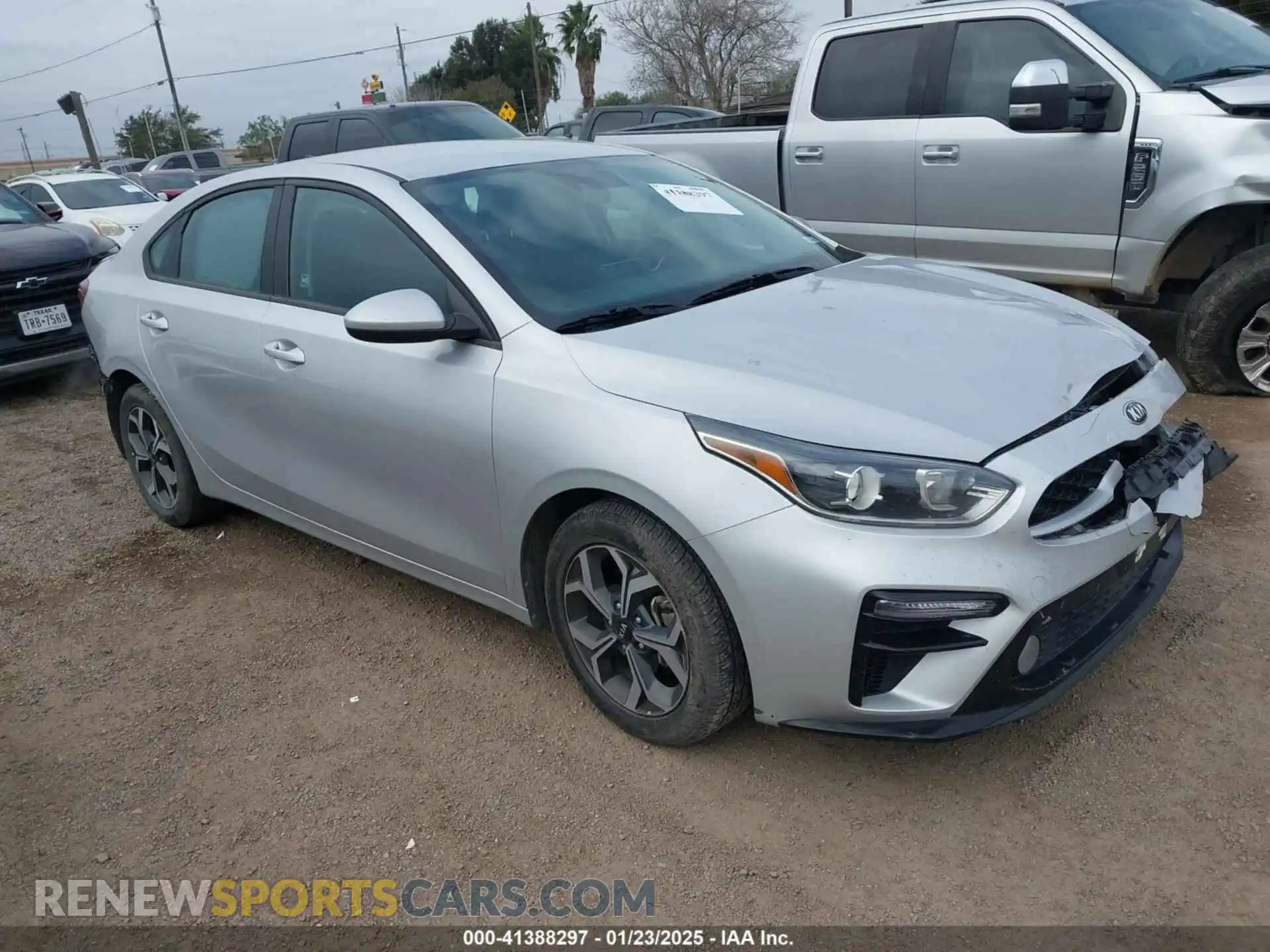 1 Photograph of a damaged car 3KPF24AD4ME371026 KIA FORTE 2021