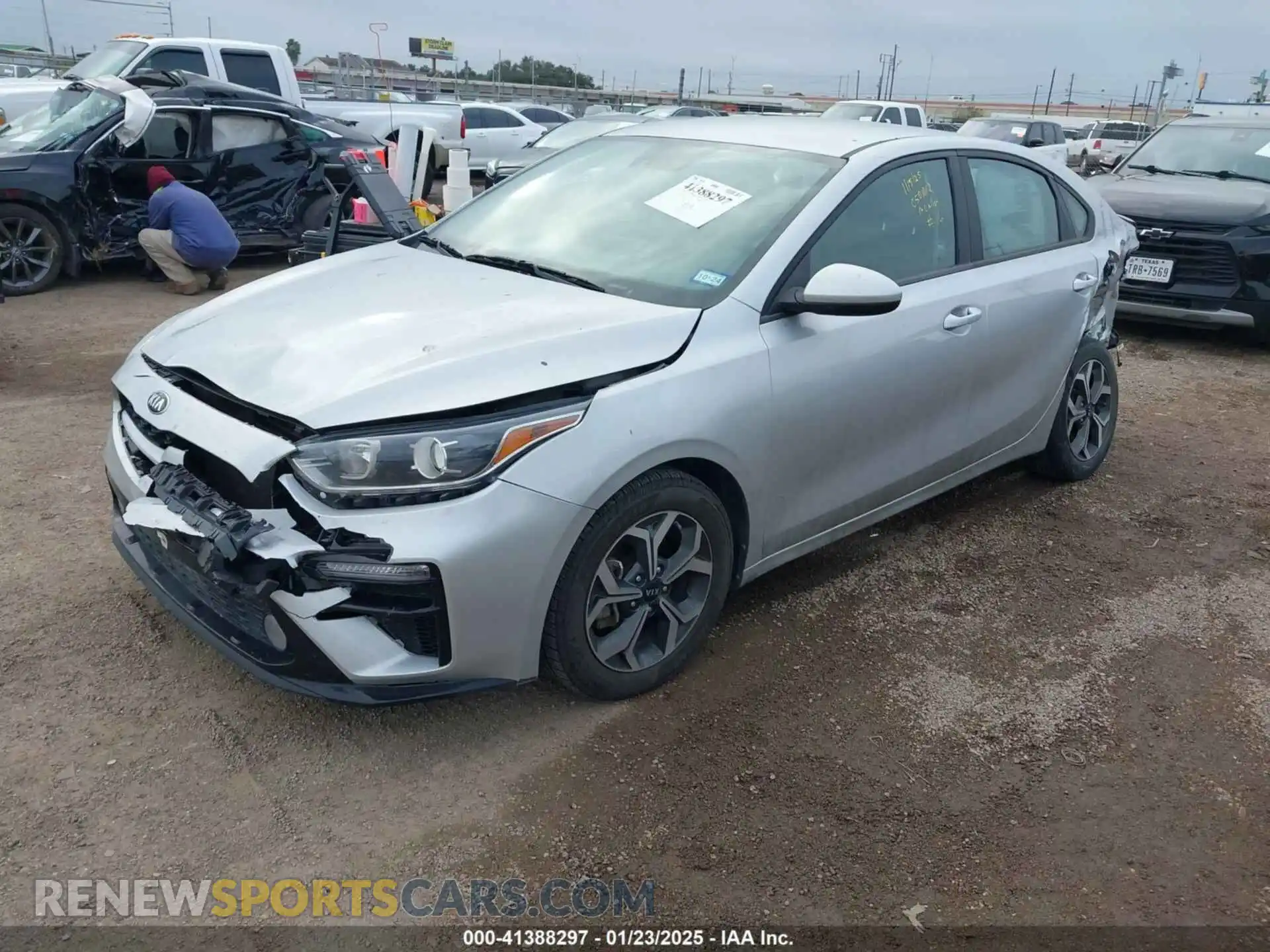 2 Photograph of a damaged car 3KPF24AD4ME371026 KIA FORTE 2021