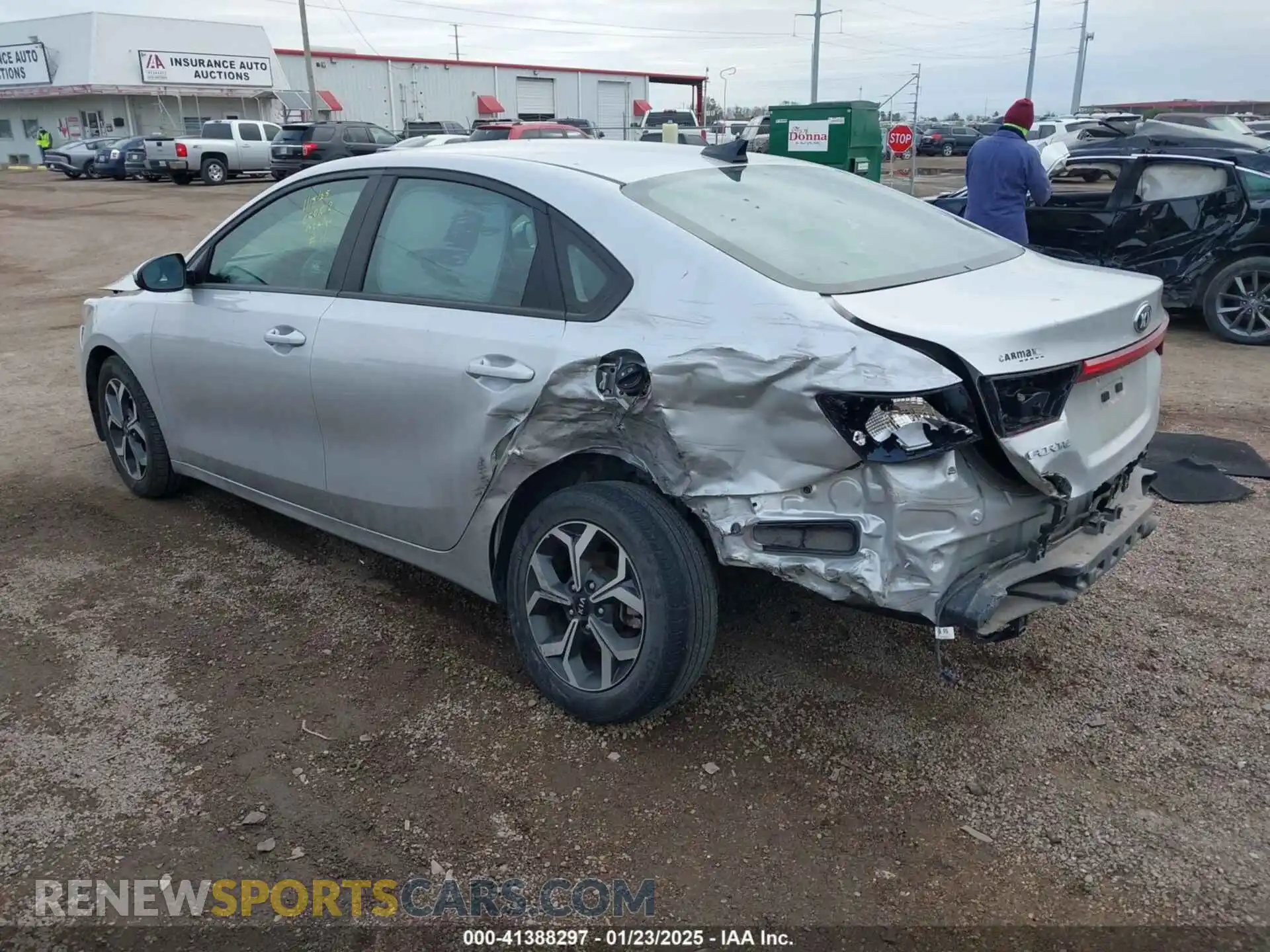 3 Photograph of a damaged car 3KPF24AD4ME371026 KIA FORTE 2021