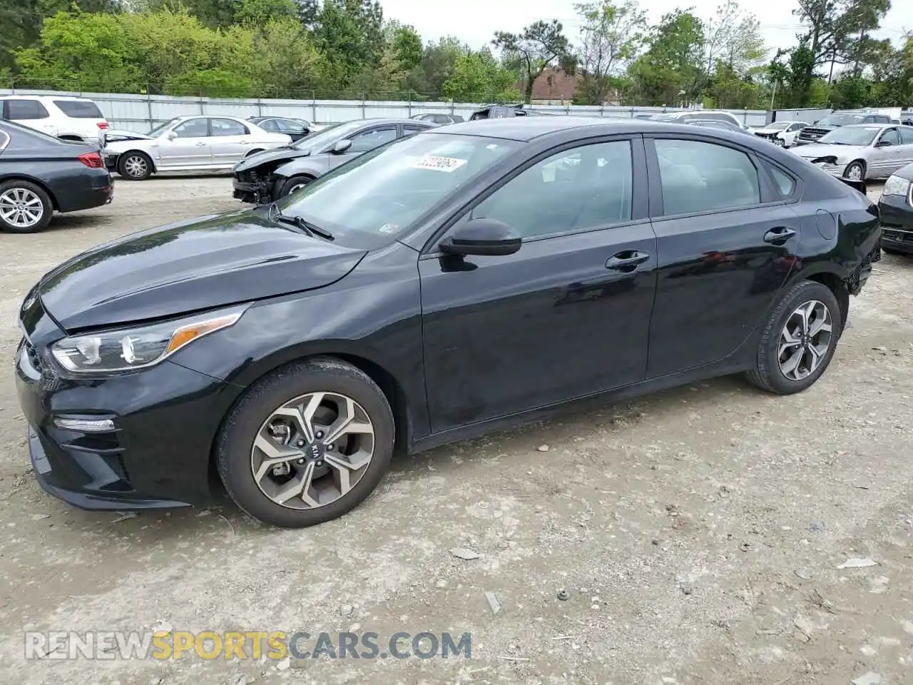 1 Photograph of a damaged car 3KPF24AD4ME373164 KIA FORTE 2021