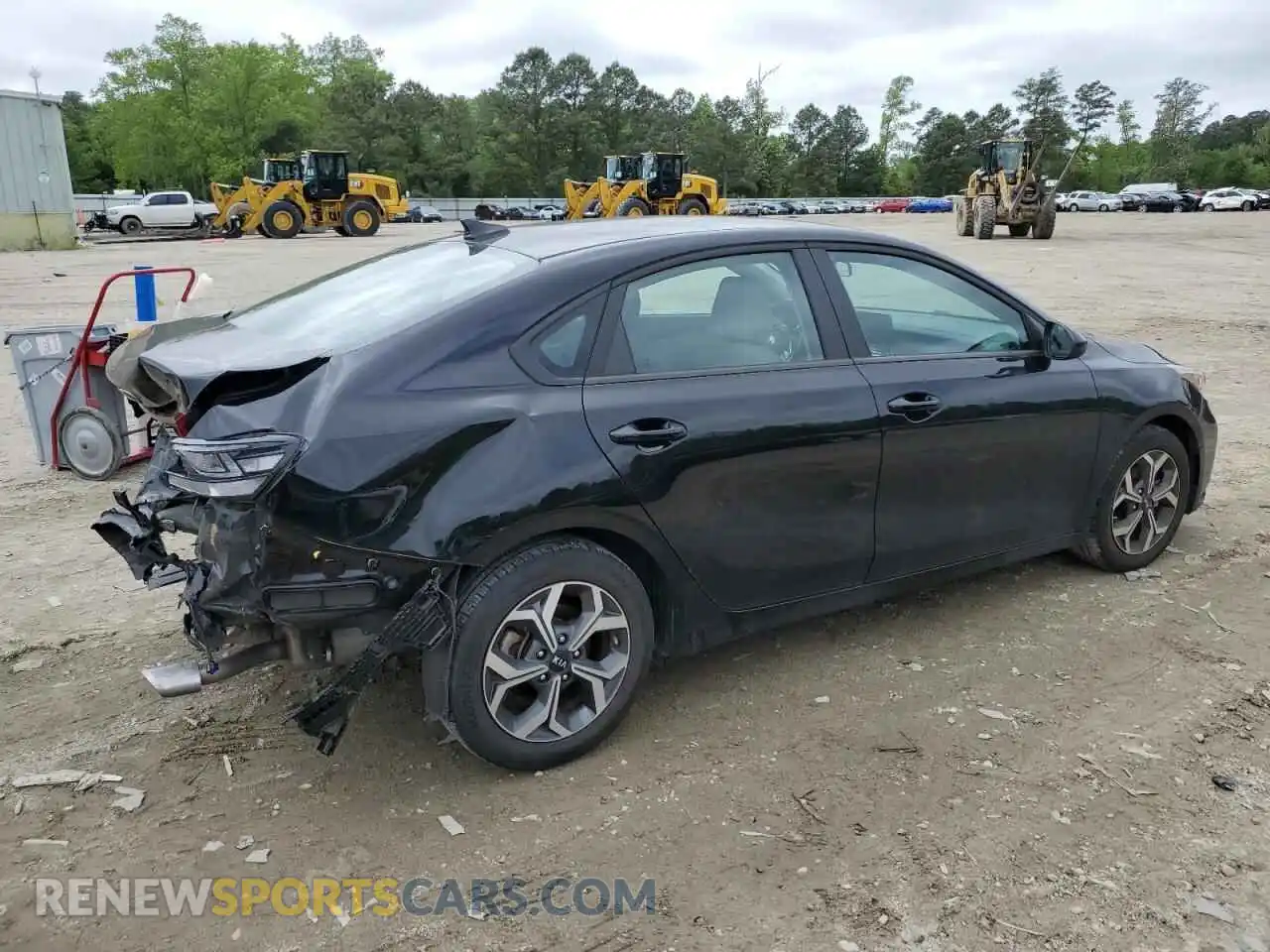 3 Photograph of a damaged car 3KPF24AD4ME373164 KIA FORTE 2021
