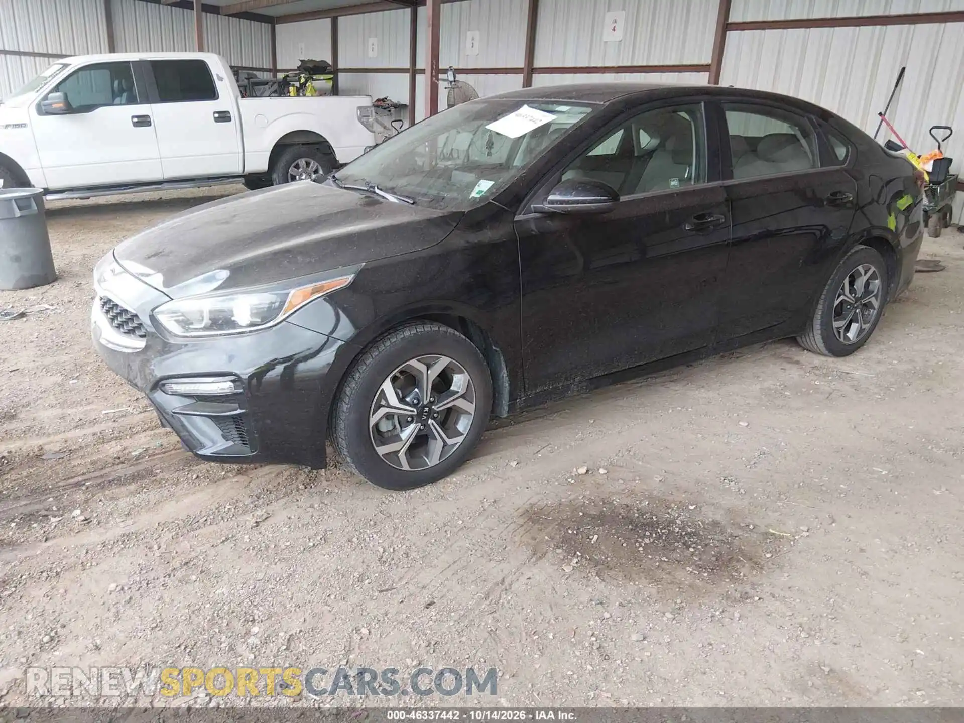 2 fotografías del automóvil dañado 3KPF24AD4ME378526 KIA FORTE 2021