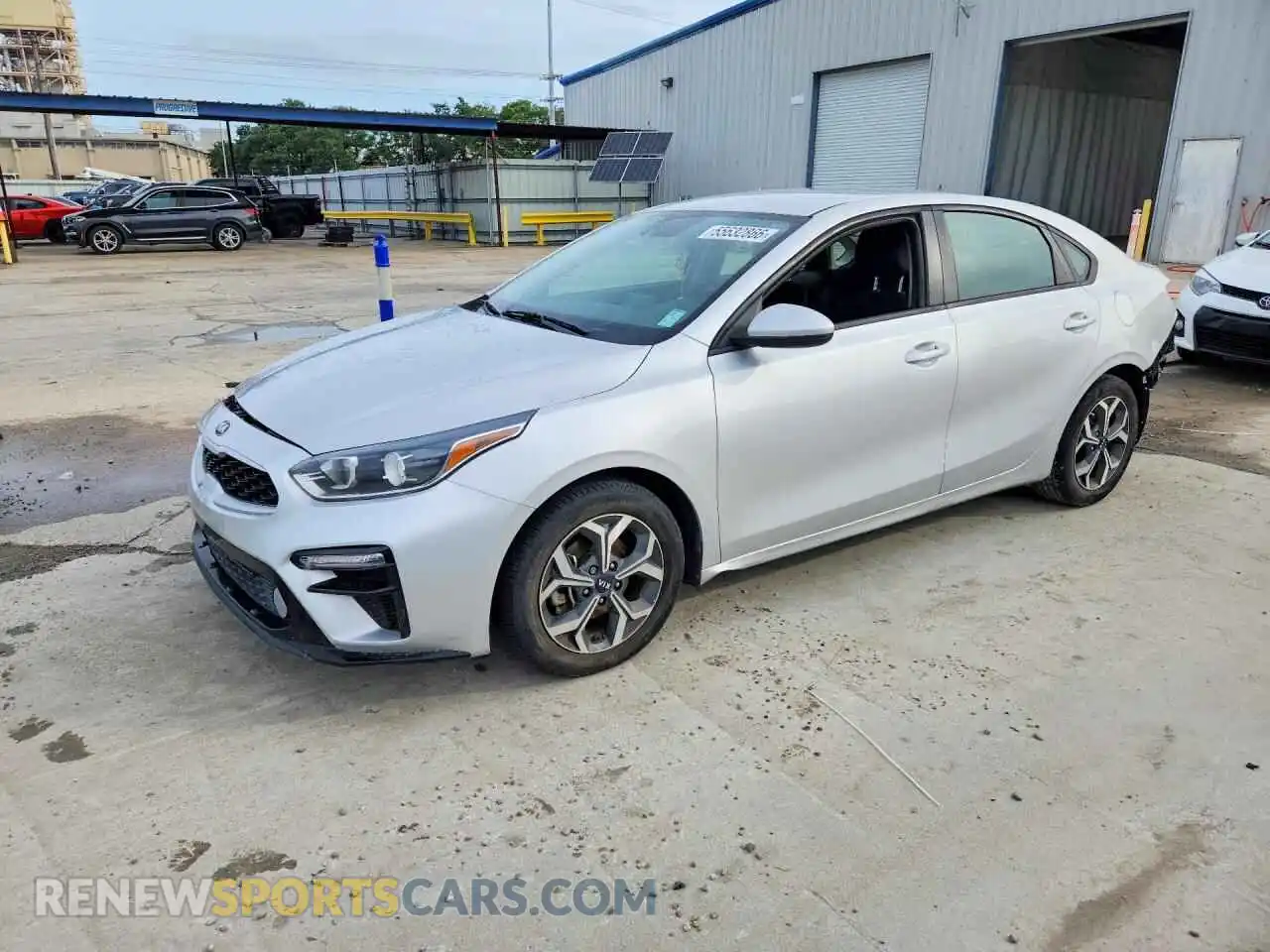 1 Photograph of a damaged car 3KPF24AD4ME383399 KIA FORTE 2021