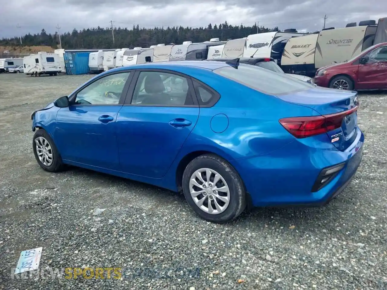 2 Photograph of a damaged car 3KPF24AD4ME399411 KIA FORTE 2021