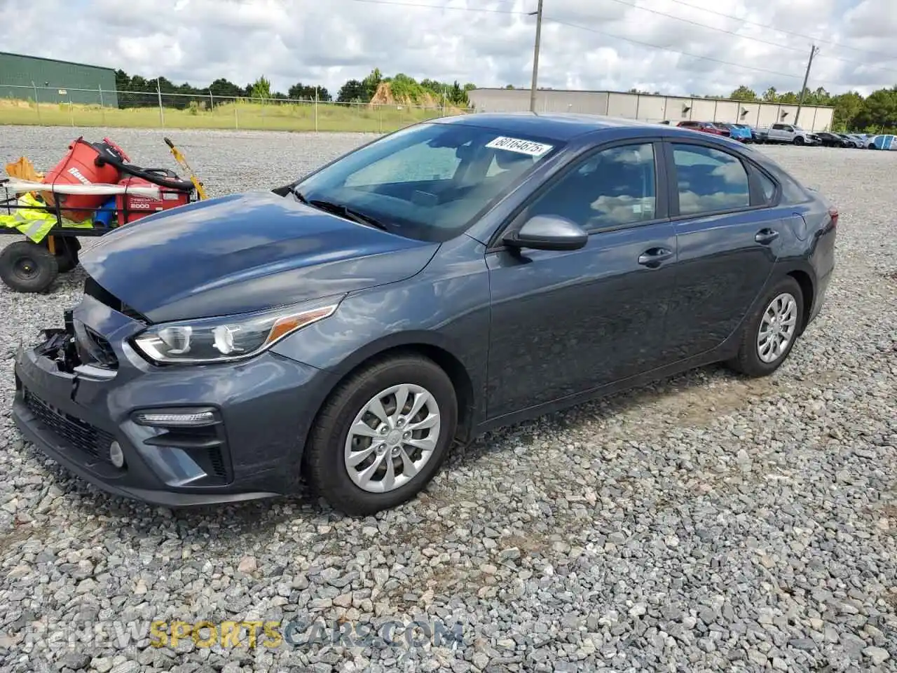 1 Photograph of a damaged car 3KPF24AD4ME407331 KIA FORTE 2021