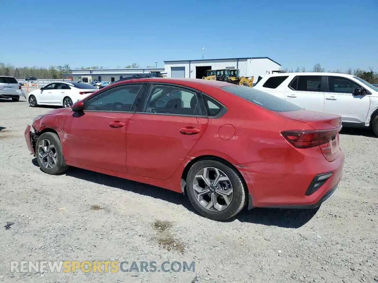 2 Photograph of a damaged car 3KPF24AD5ME265443 KIA FORTE 2021