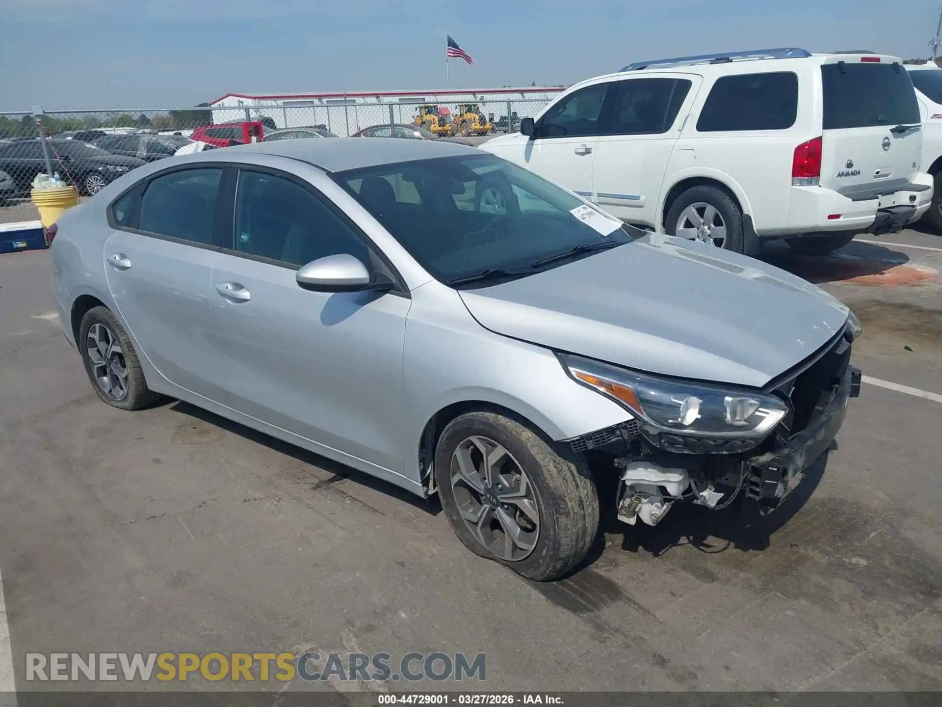 1 Photograph of a damaged car 3KPF24AD5ME268391 KIA FORTE 2021