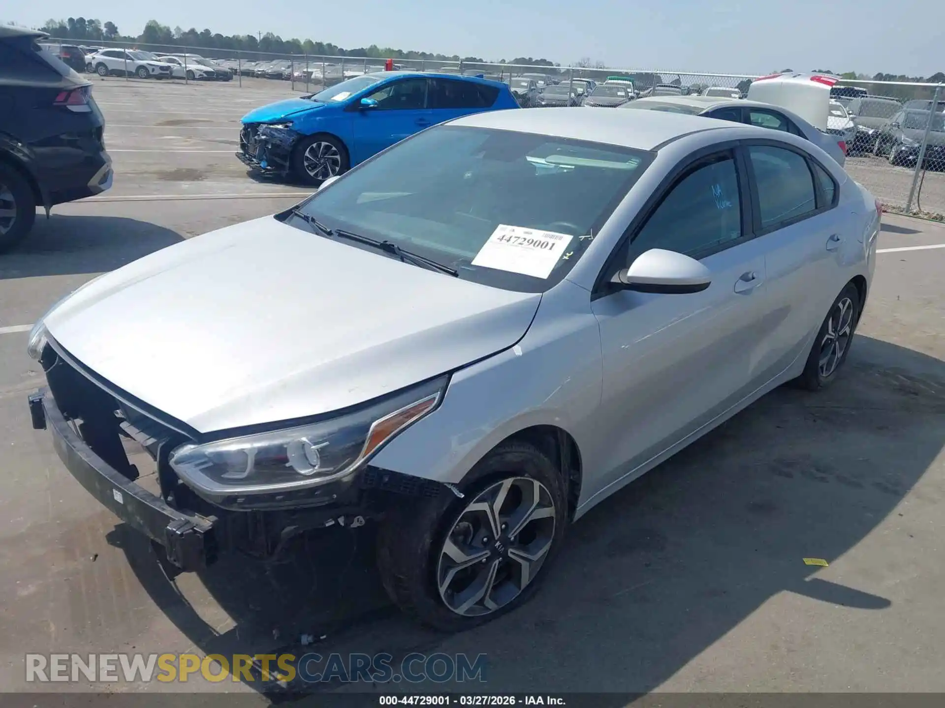 2 Photograph of a damaged car 3KPF24AD5ME268391 KIA FORTE 2021