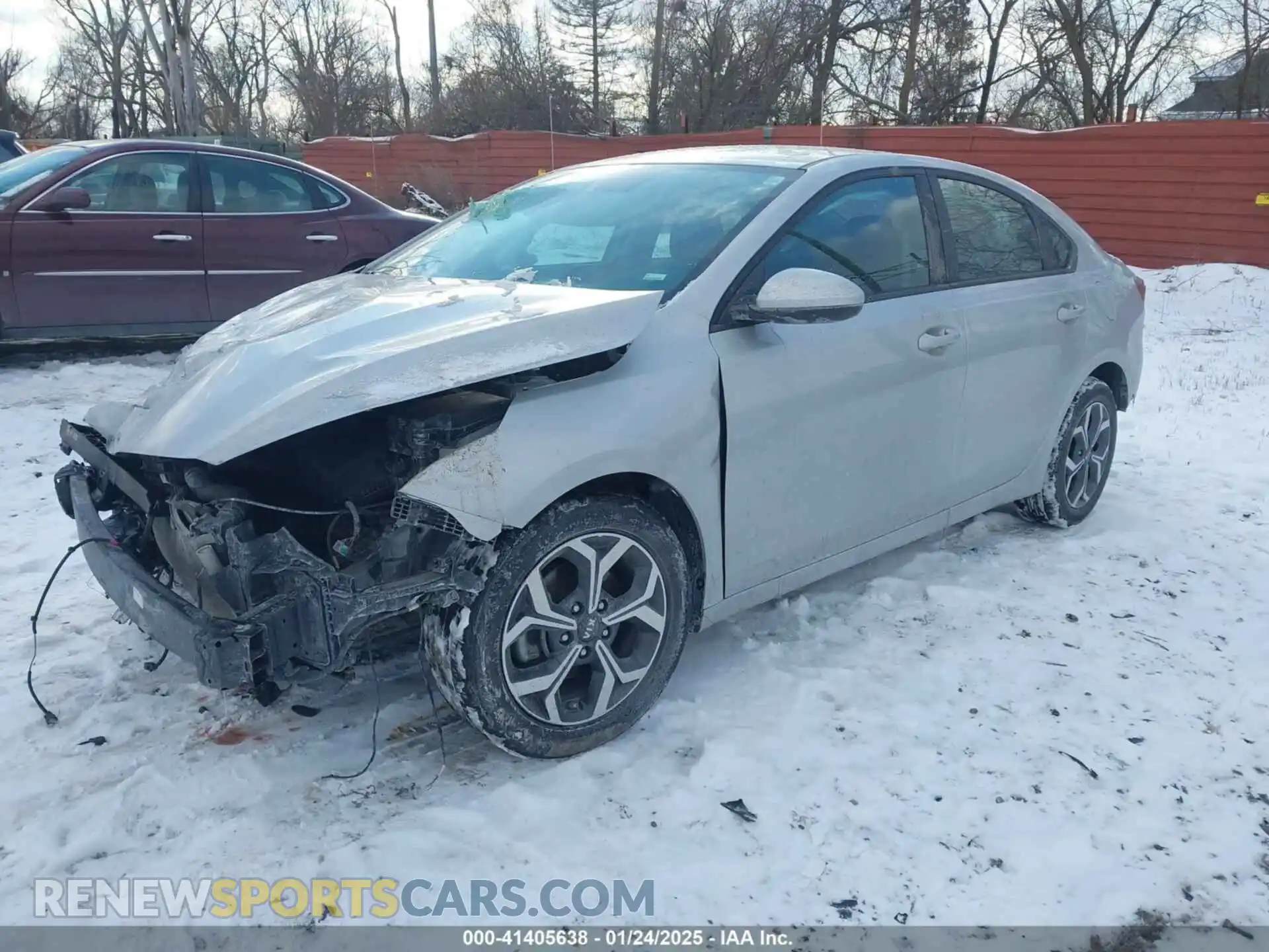 2 Photograph of a damaged car 3KPF24AD5ME270044 KIA FORTE 2021