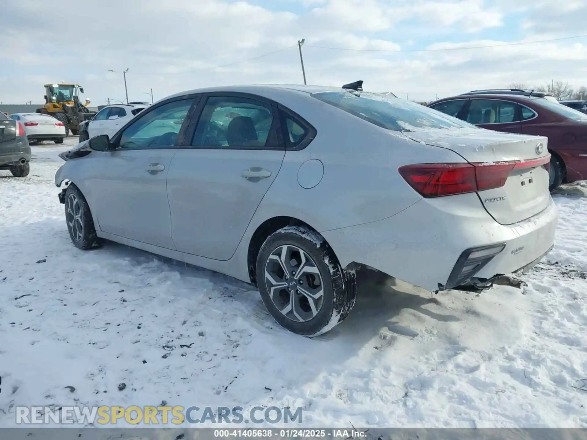 3 Photograph of a damaged car 3KPF24AD5ME270044 KIA FORTE 2021