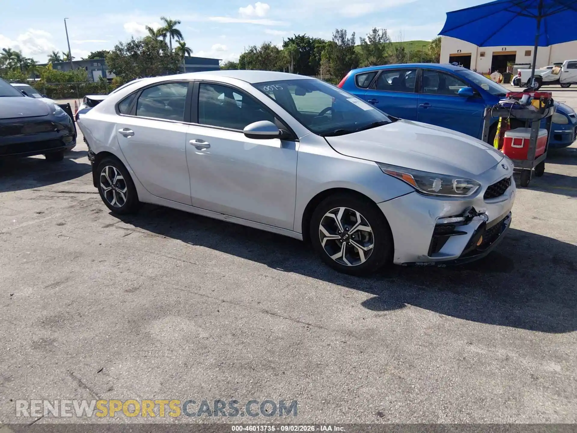 1 fotografías del automóvil dañado 3KPF24AD5ME270075 KIA FORTE 2021