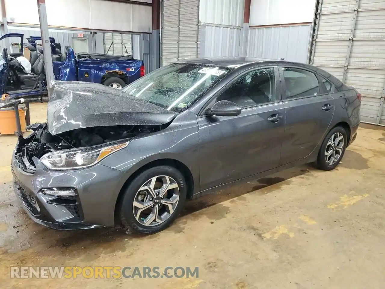 1 Photograph of a damaged car 3KPF24AD5ME270867 KIA FORTE 2021