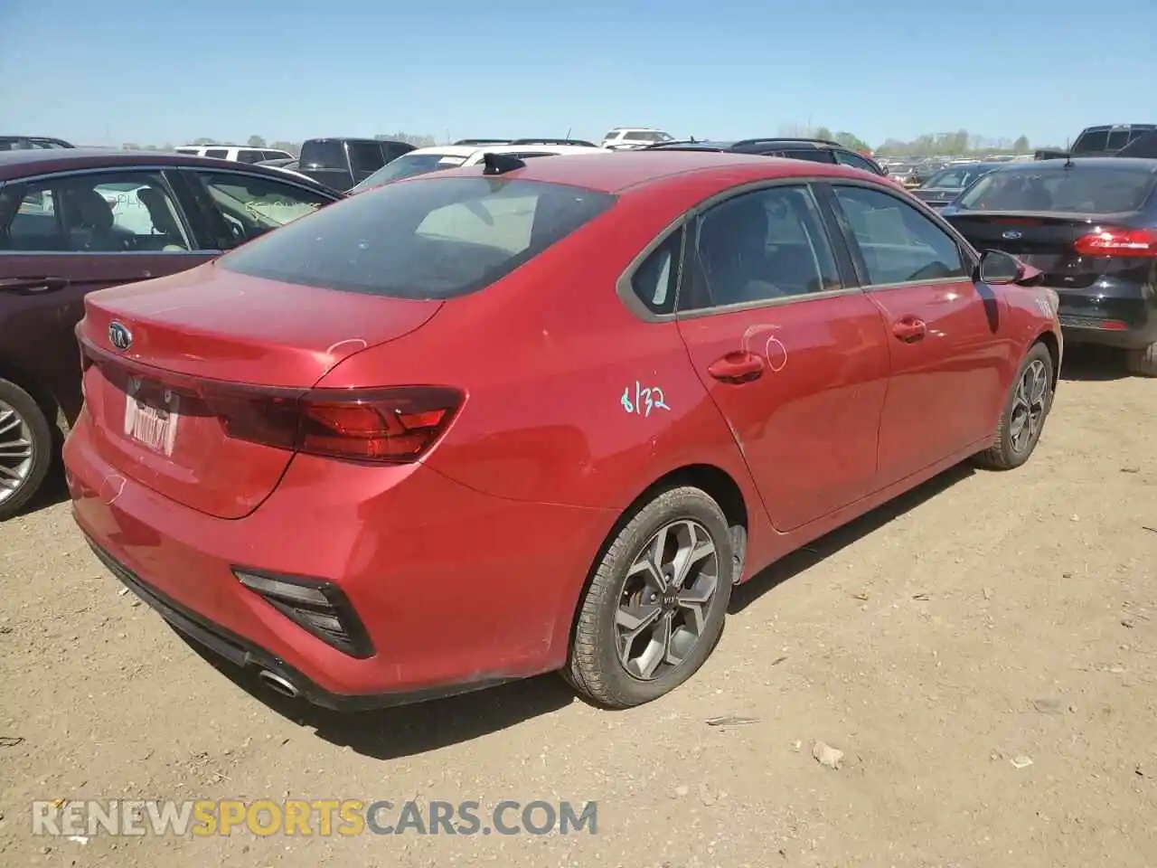 3 Photograph of a damaged car 3KPF24AD5ME276801 KIA FORTE 2021