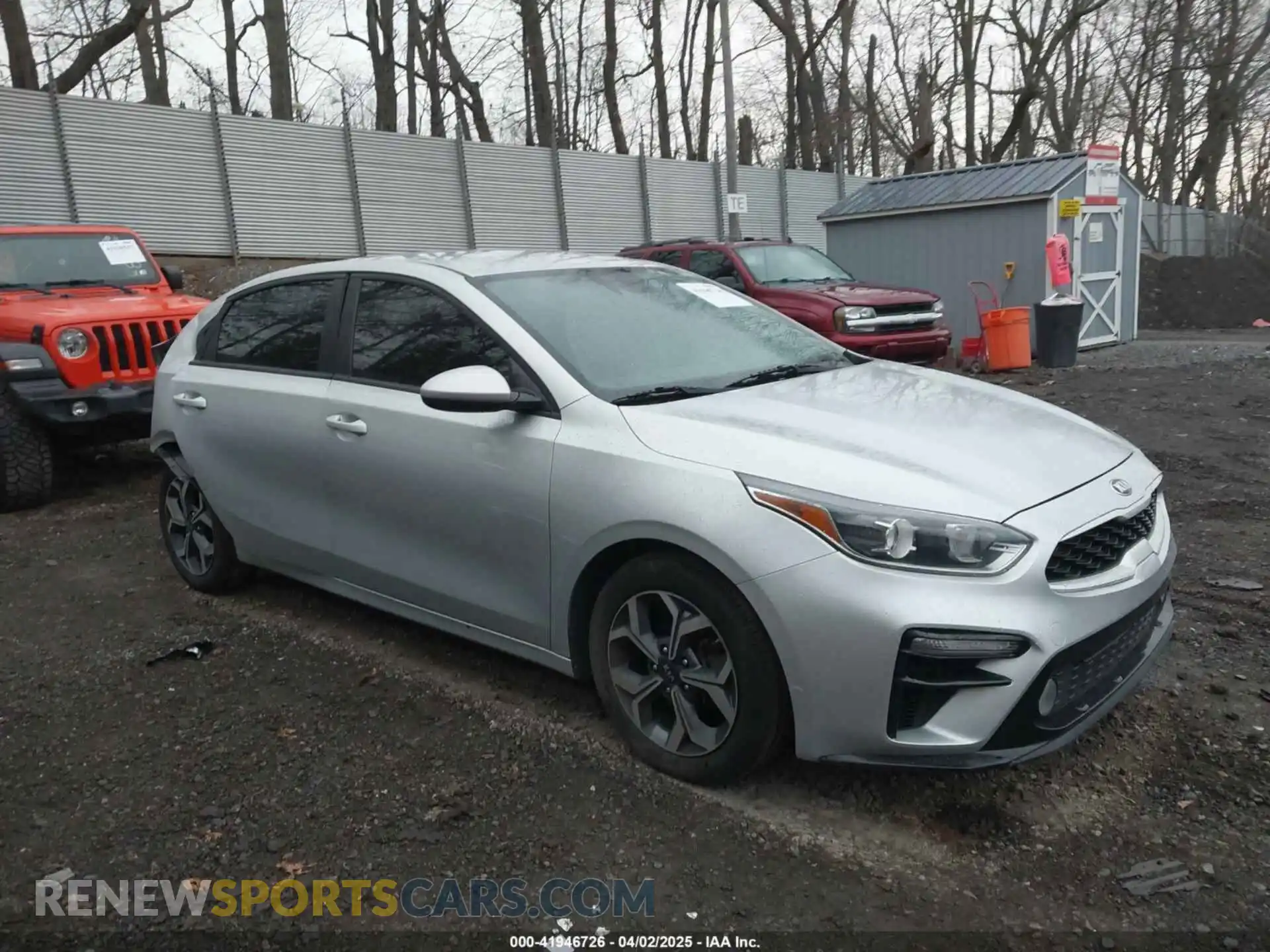 1 Photograph of a damaged car 3KPF24AD5ME284641 KIA FORTE 2021