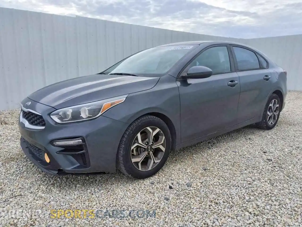 1 Photograph of a damaged car 3KPF24AD5ME284963 KIA FORTE 2021