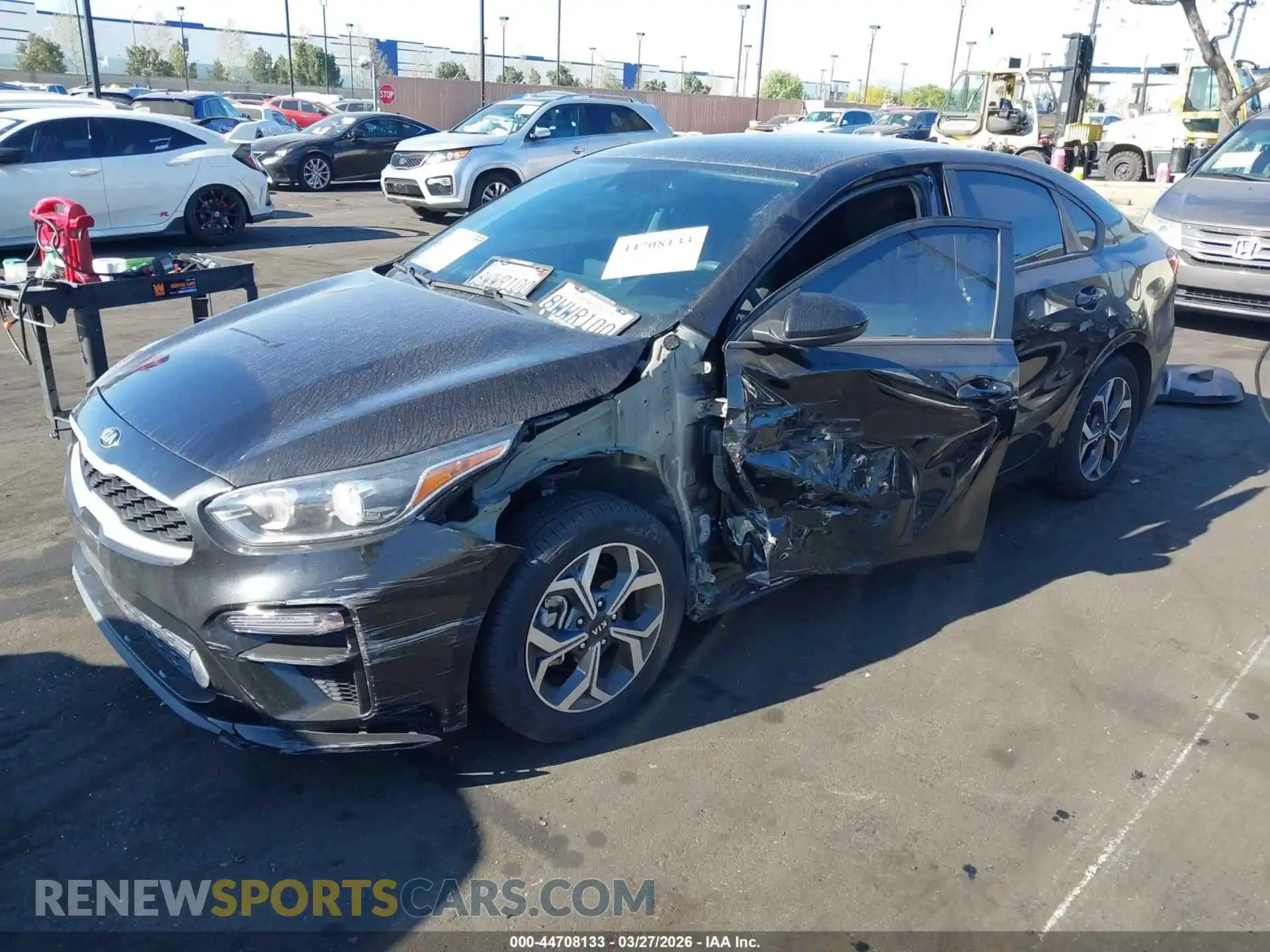 2 Photograph of a damaged car 3KPF24AD5ME285692 KIA FORTE 2021
