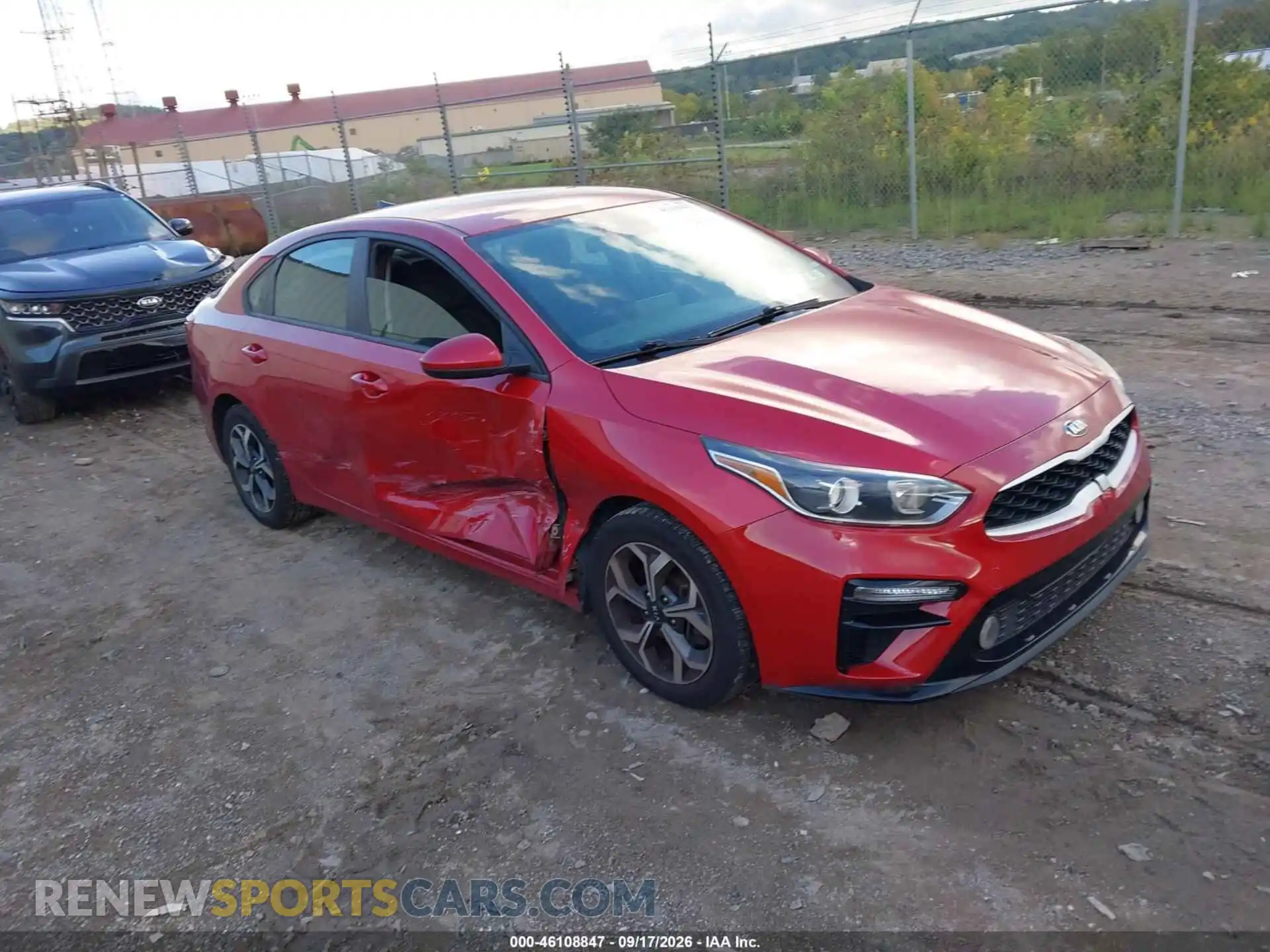 1 Photograph of a damaged car 3KPF24AD5ME286860 KIA FORTE 2021
