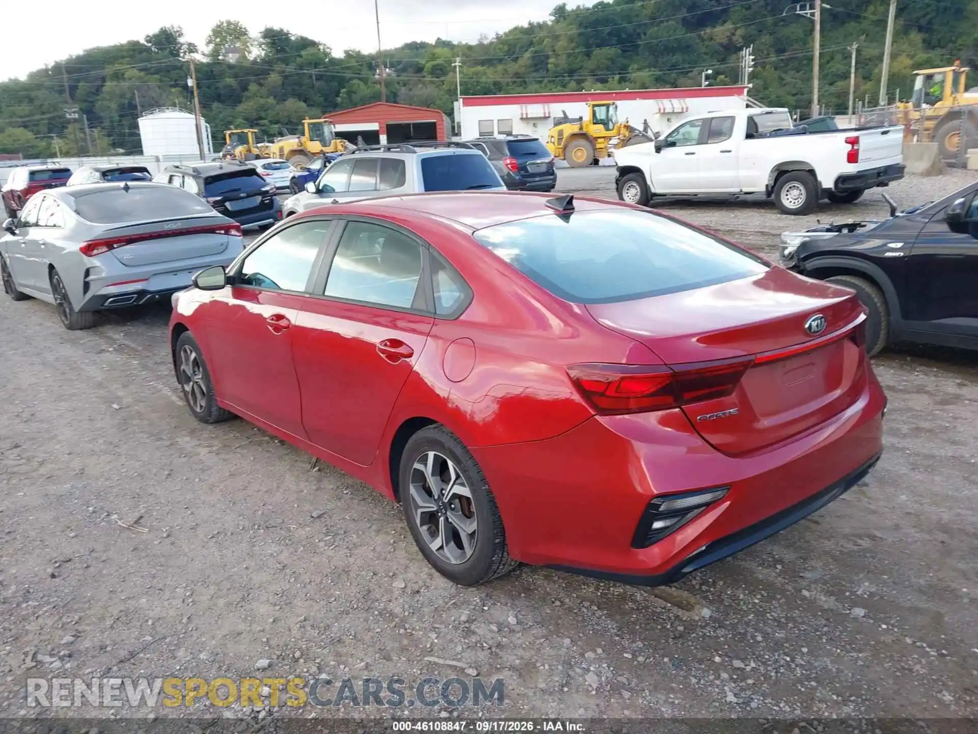 3 Photograph of a damaged car 3KPF24AD5ME286860 KIA FORTE 2021