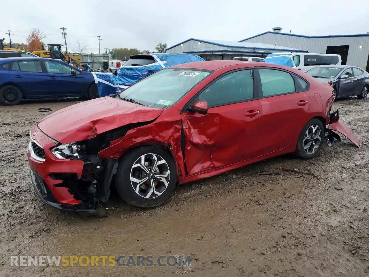 1 fotografías del automóvil dañado 3KPF24AD5ME287586 KIA FORTE 2021