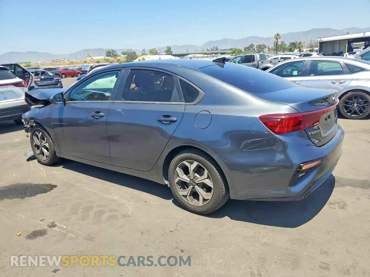 3 Photograph of a damaged car 3KPF24AD5ME292299 KIA FORTE 2021