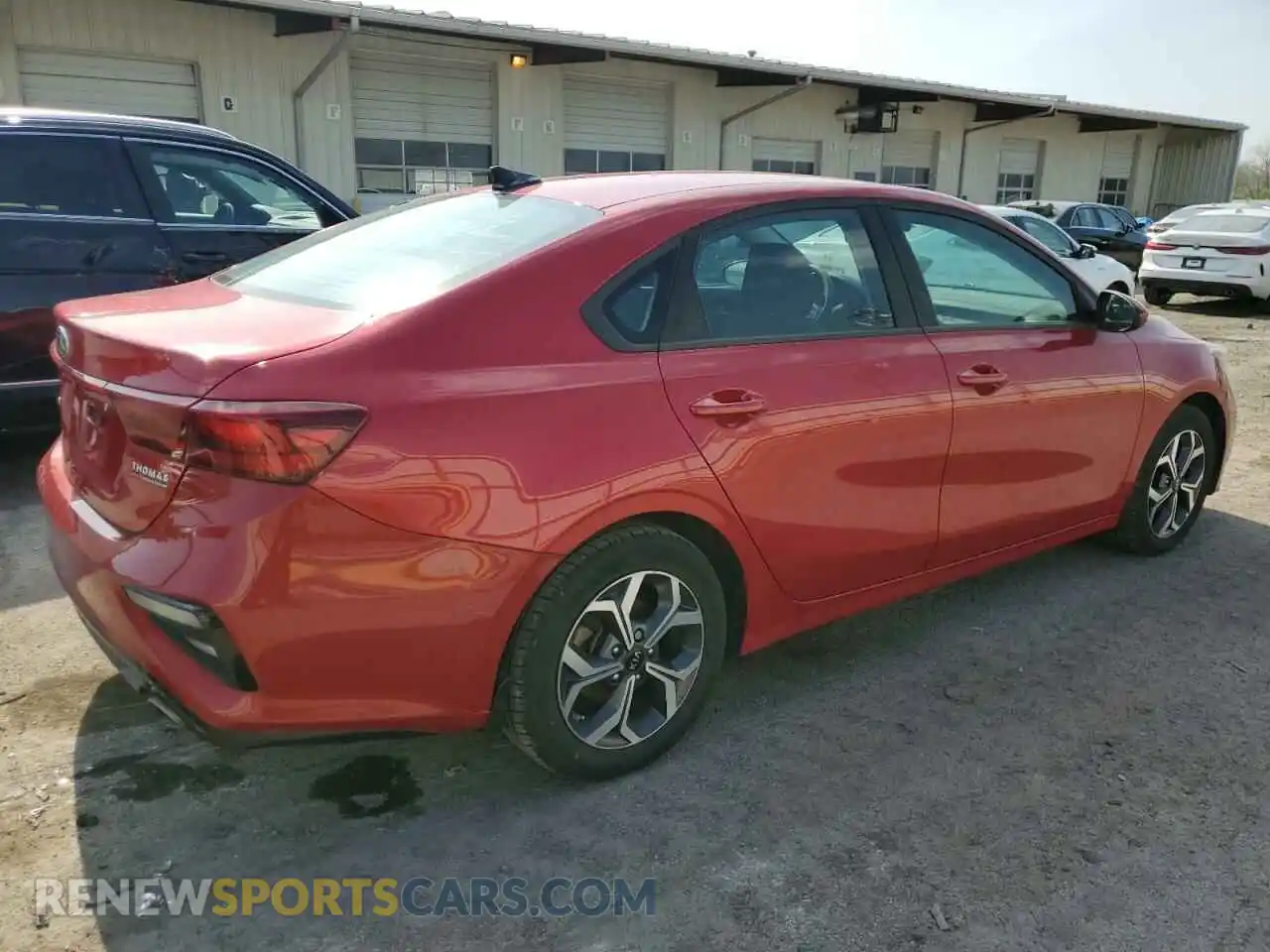 3 Photograph of a damaged car 3KPF24AD5ME297180 KIA FORTE 2021