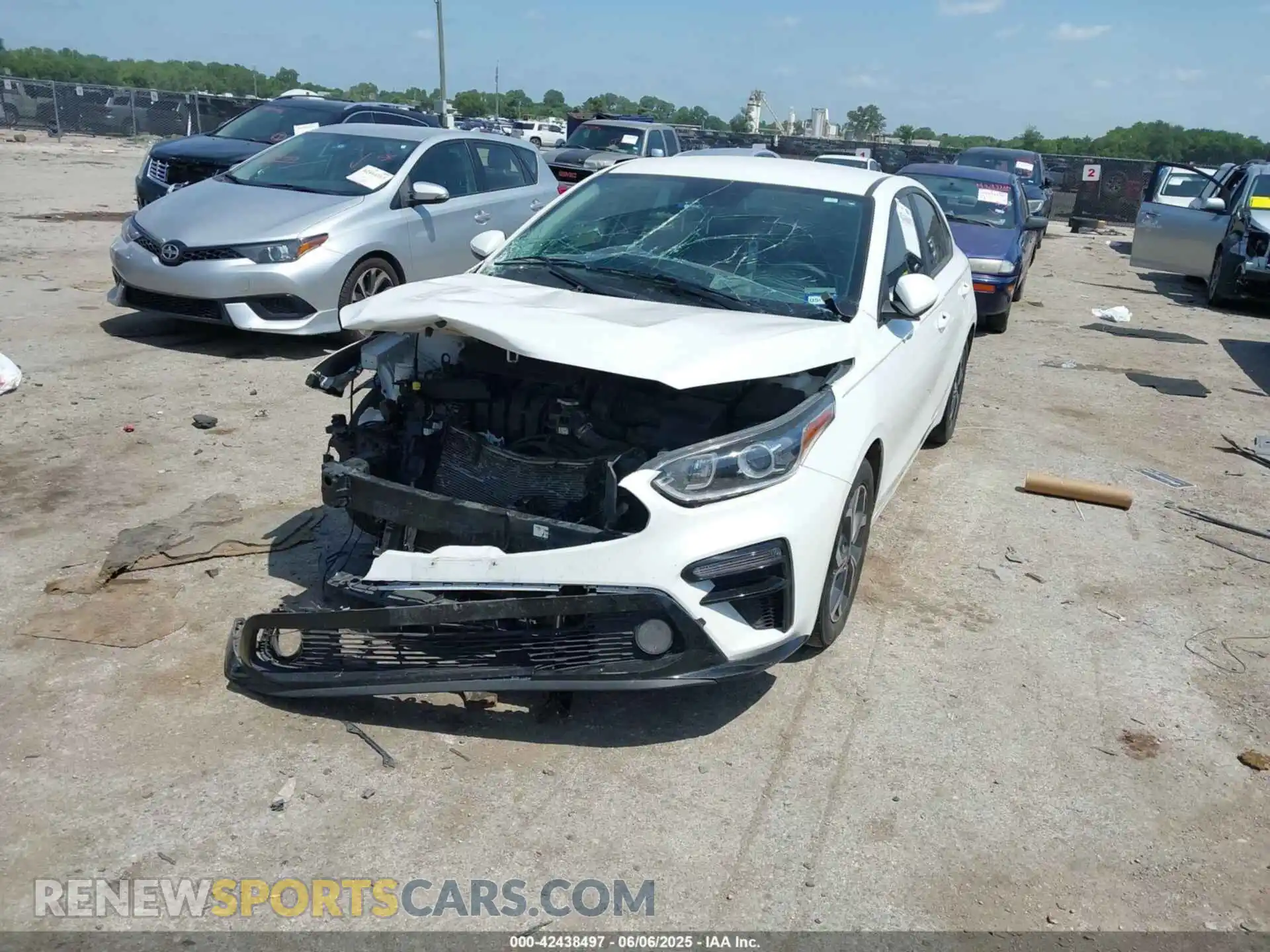 2 Photograph of a damaged car 3KPF24AD5ME297261 KIA FORTE 2021