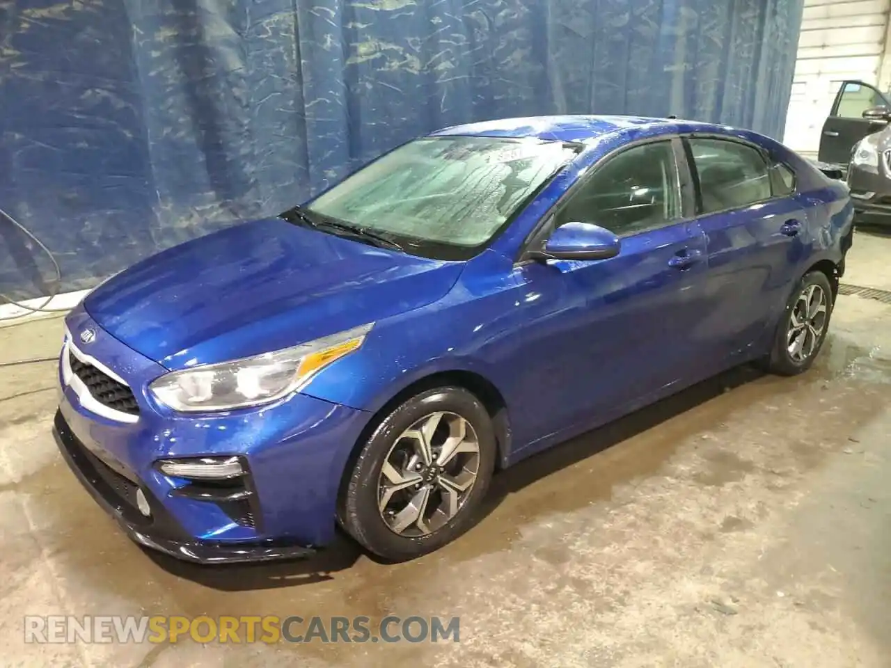 1 Photograph of a damaged car 3KPF24AD5ME297440 KIA FORTE 2021