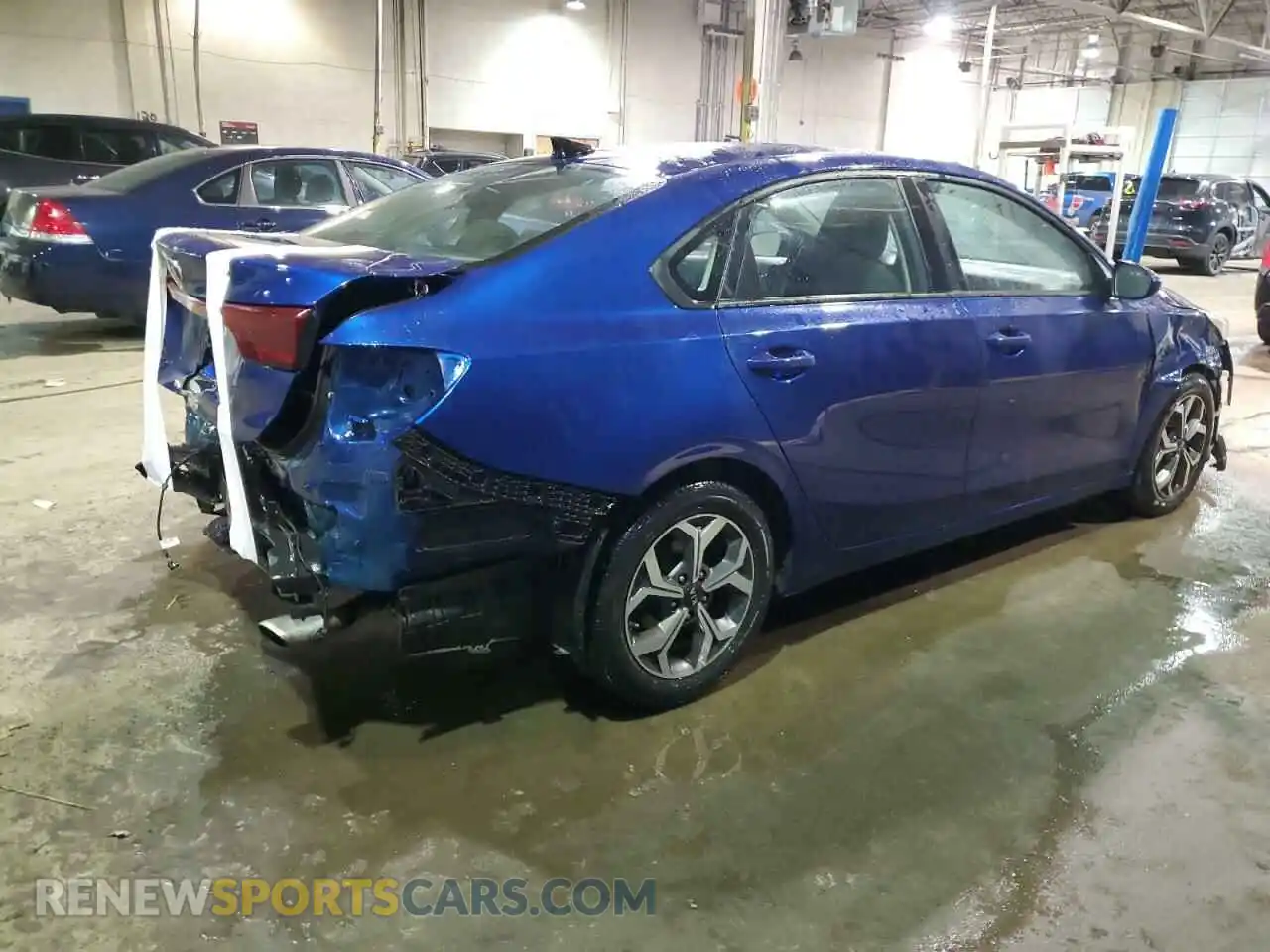 3 Photograph of a damaged car 3KPF24AD5ME297440 KIA FORTE 2021