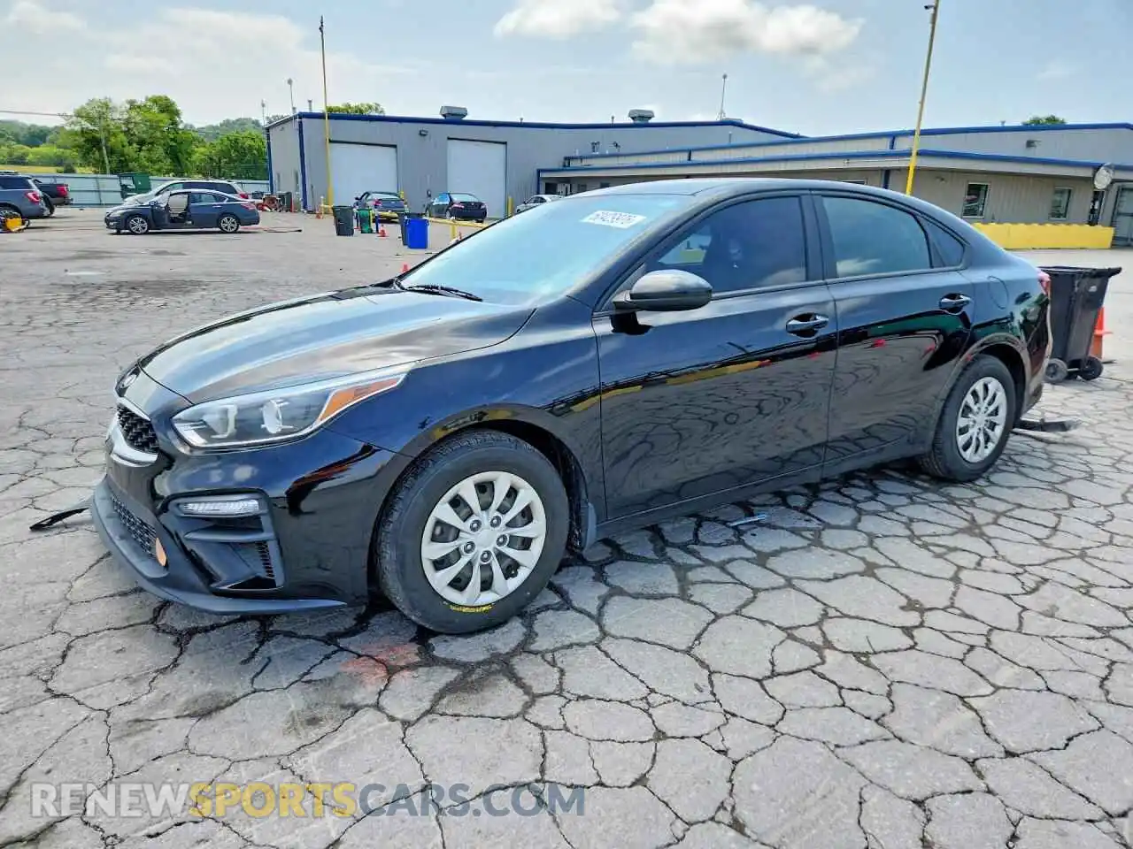 1 Photograph of a damaged car 3KPF24AD5ME299303 KIA FORTE 2021