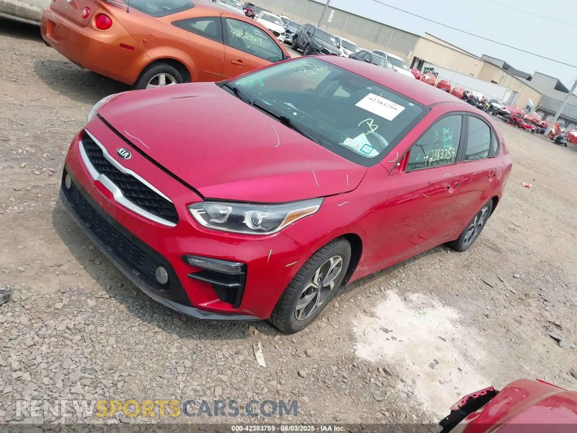 2 Photograph of a damaged car 3KPF24AD5ME303978 KIA FORTE 2021