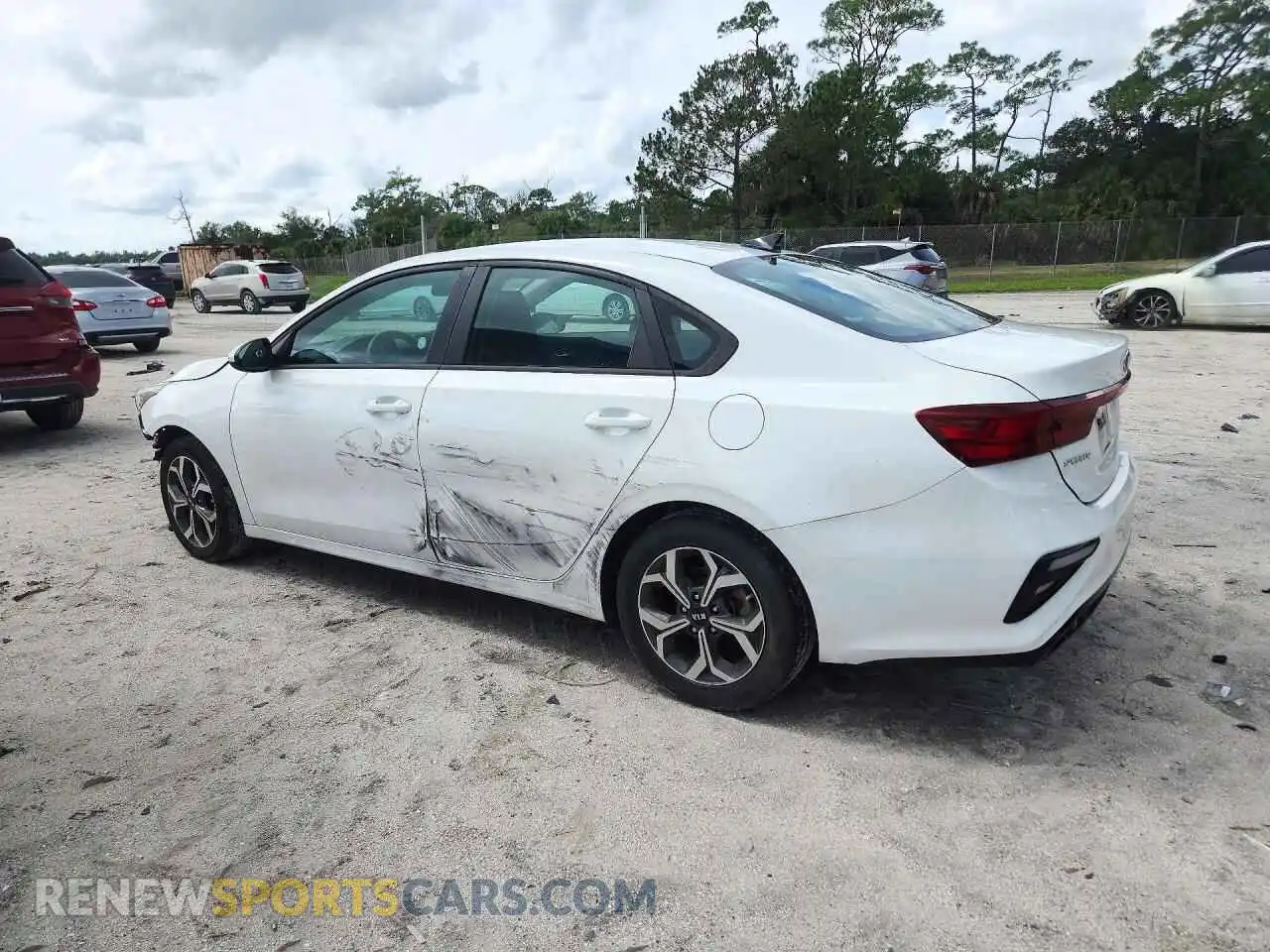 2 Photograph of a damaged car 3KPF24AD5ME312762 KIA FORTE 2021