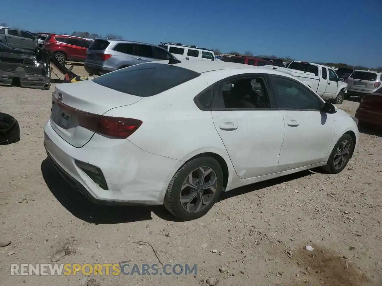 3 Photograph of a damaged car 3KPF24AD5ME314690 KIA FORTE 2021