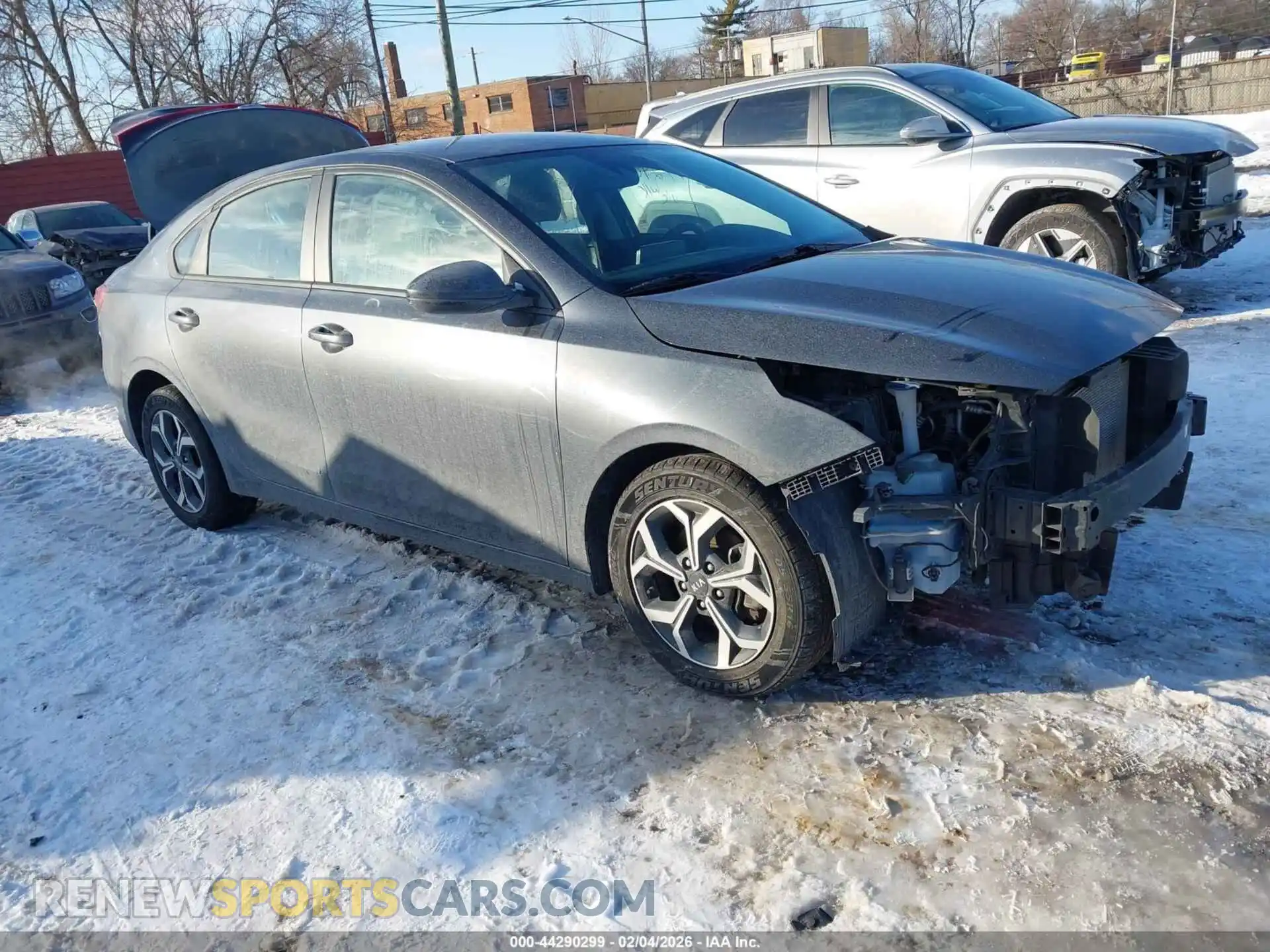 1 Photograph of a damaged car 3KPF24AD5ME324670 KIA FORTE 2021