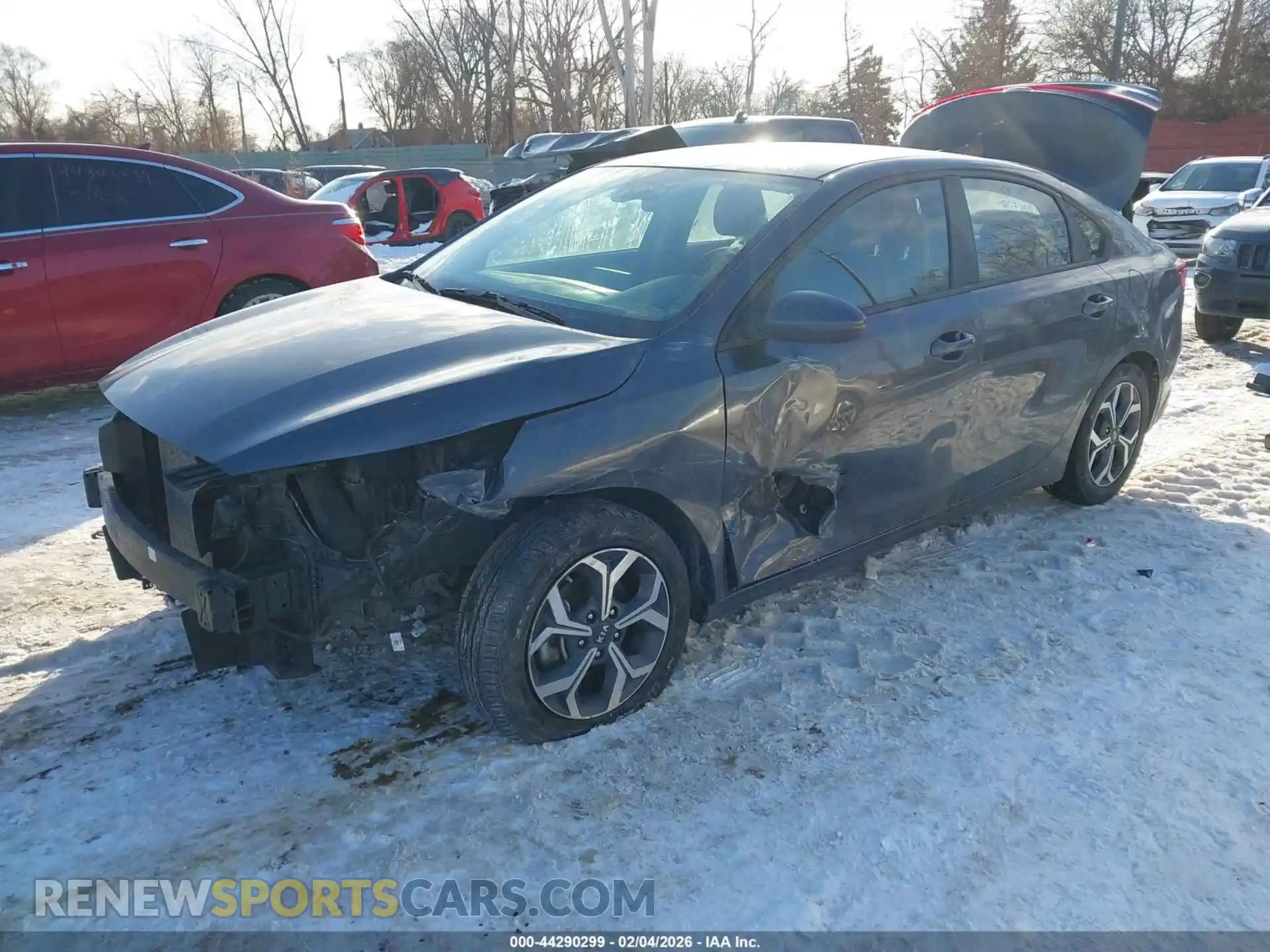 2 Photograph of a damaged car 3KPF24AD5ME324670 KIA FORTE 2021