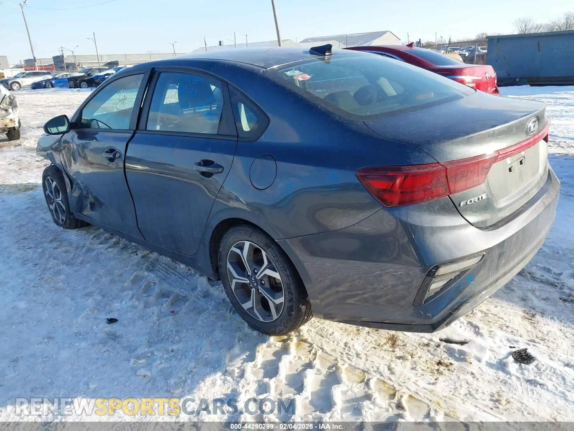 3 Photograph of a damaged car 3KPF24AD5ME324670 KIA FORTE 2021