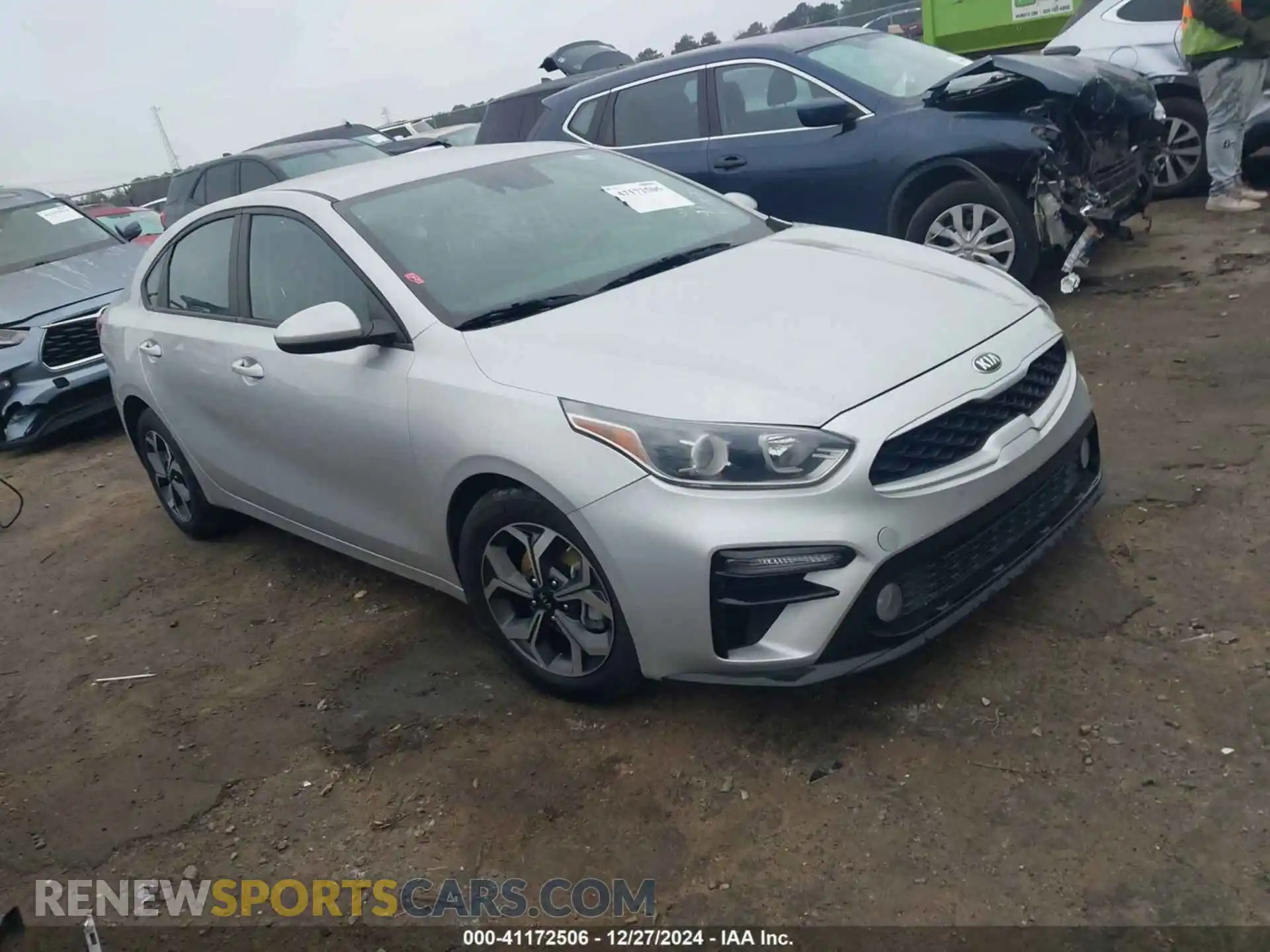 1 Photograph of a damaged car 3KPF24AD5ME329772 KIA FORTE 2021