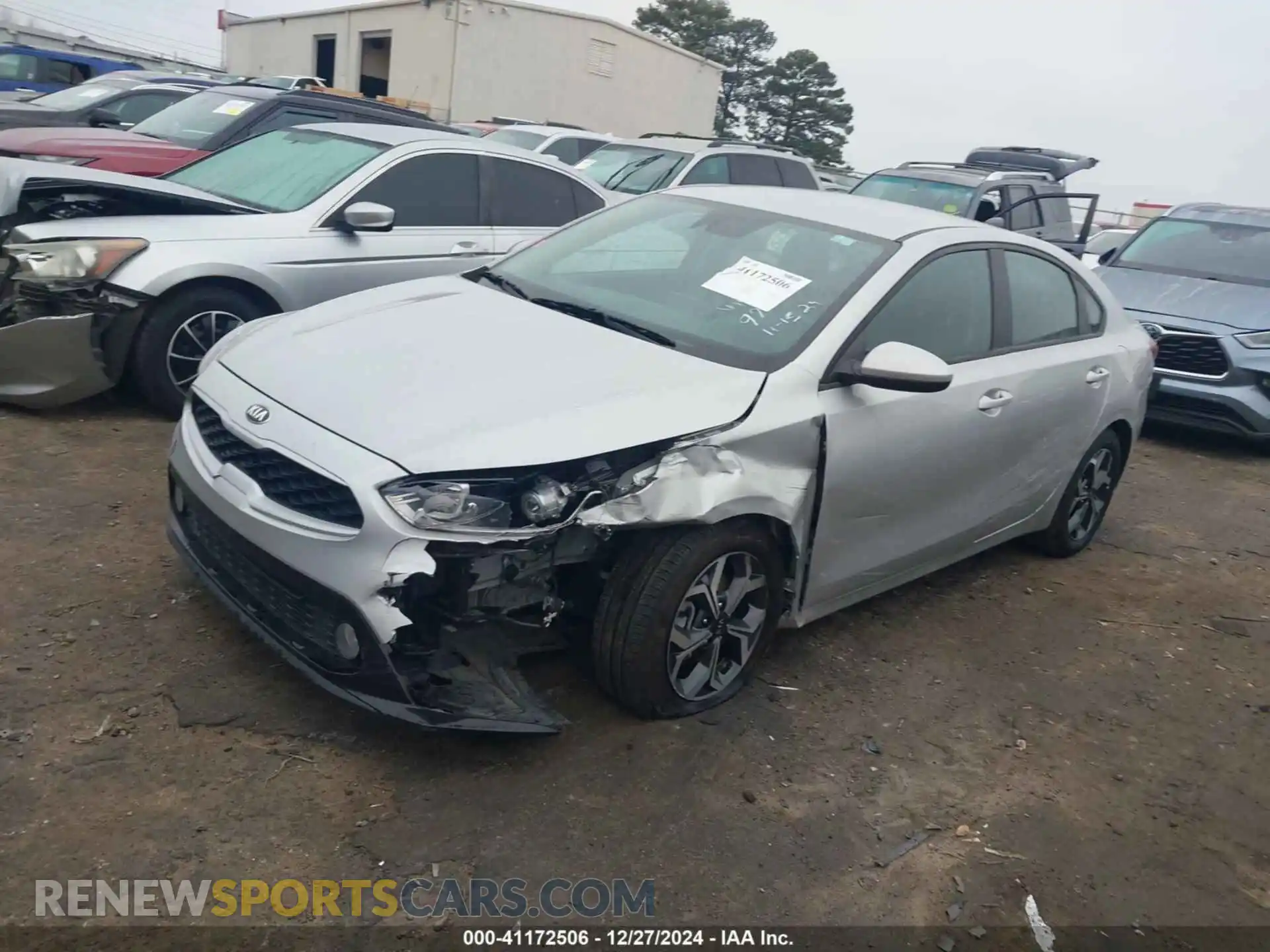 2 Photograph of a damaged car 3KPF24AD5ME329772 KIA FORTE 2021