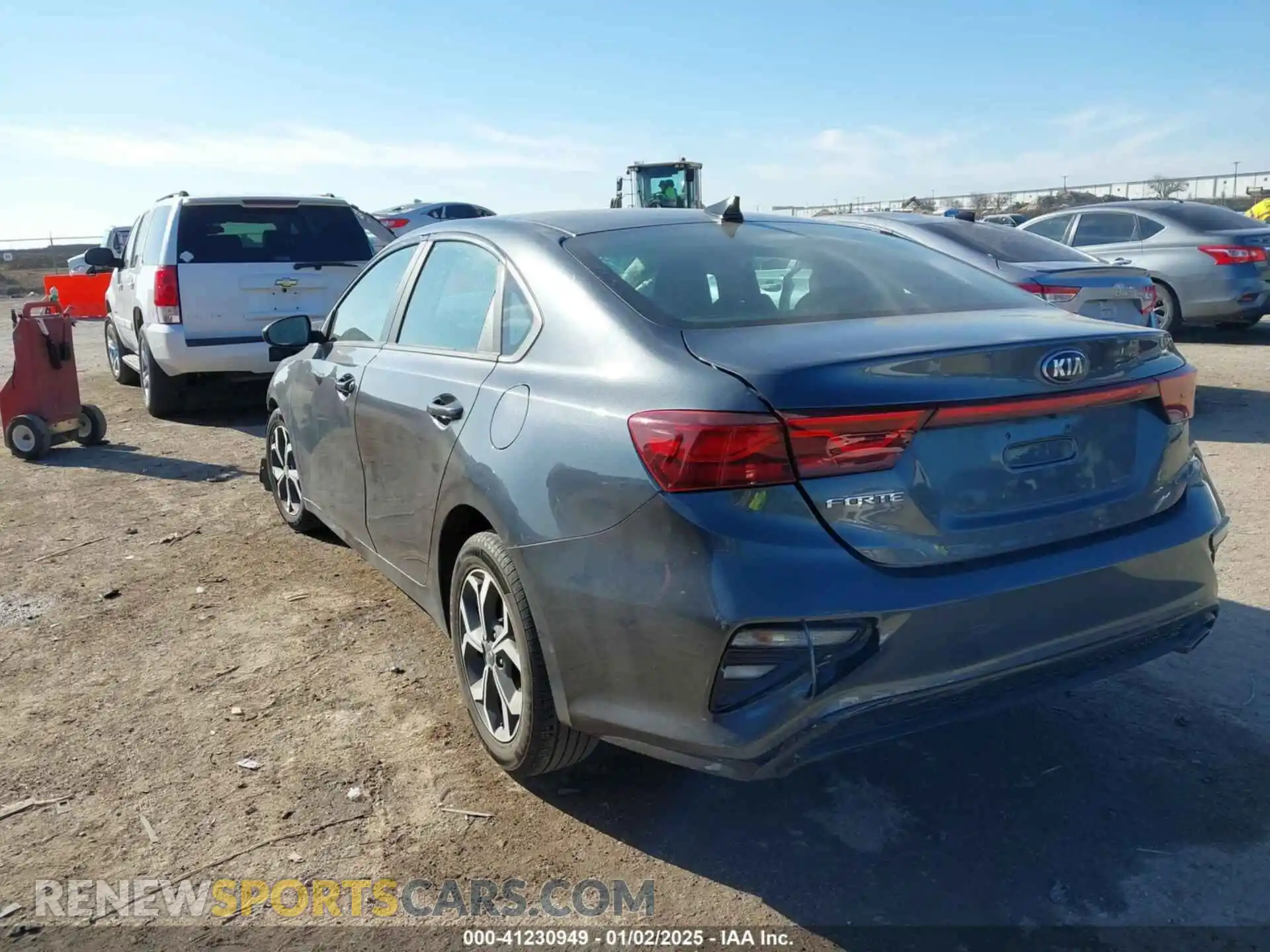 3 Photograph of a damaged car 3KPF24AD5ME334745 KIA FORTE 2021