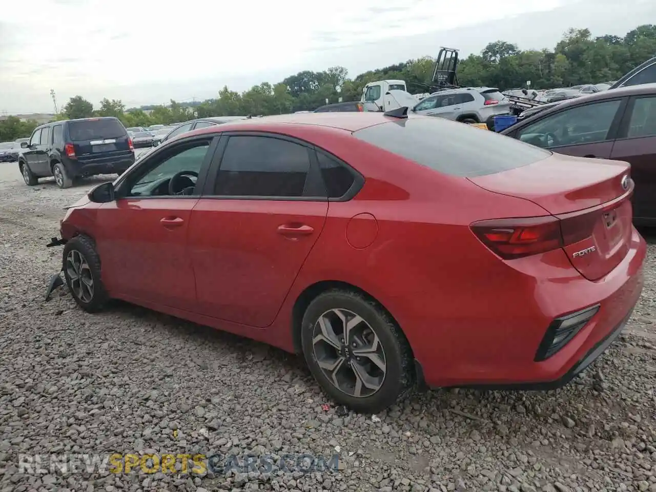2 Photograph of a damaged car 3KPF24AD5ME341145 KIA FORTE 2021