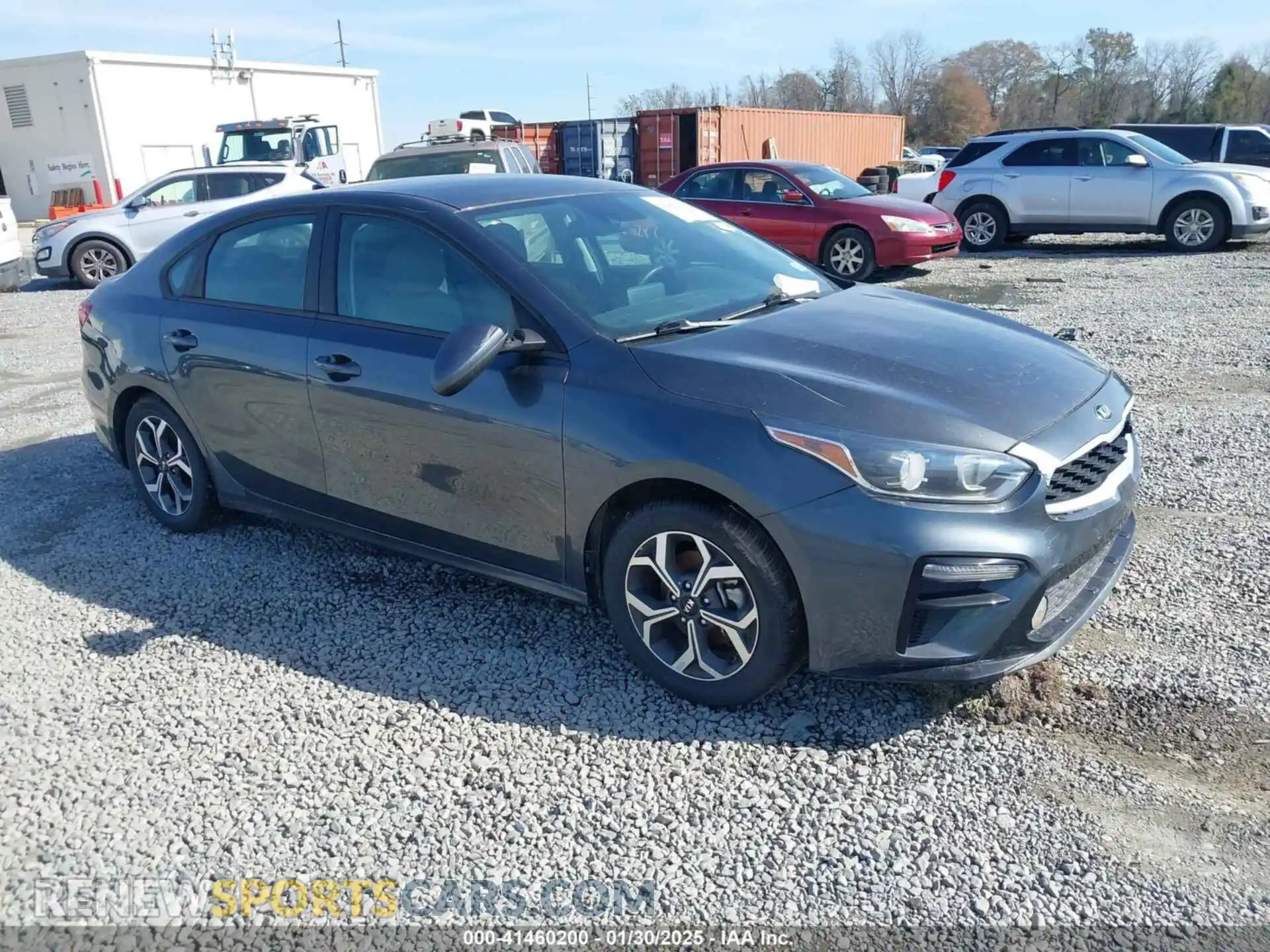 1 Photograph of a damaged car 3KPF24AD5ME346605 KIA FORTE 2021