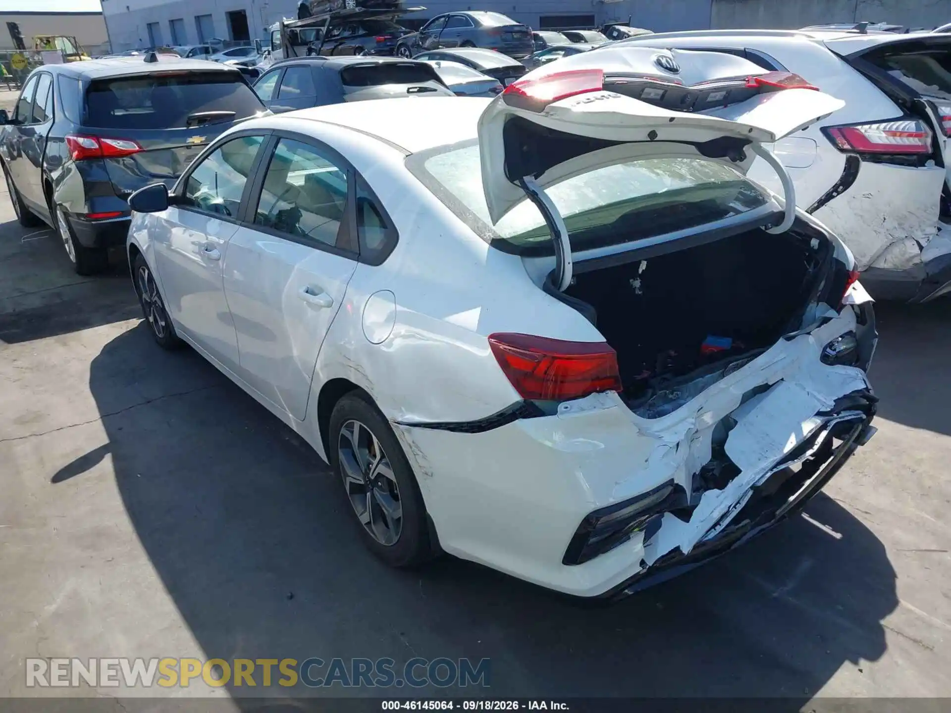 3 Photograph of a damaged car 3KPF24AD5ME348208 KIA FORTE 2021