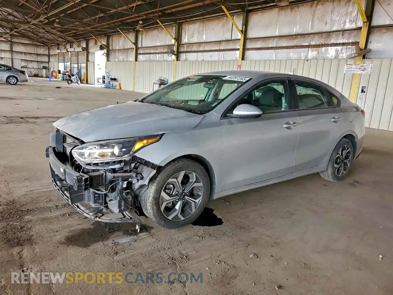 1 Photograph of a damaged car 3KPF24AD5ME350315 KIA FORTE 2021