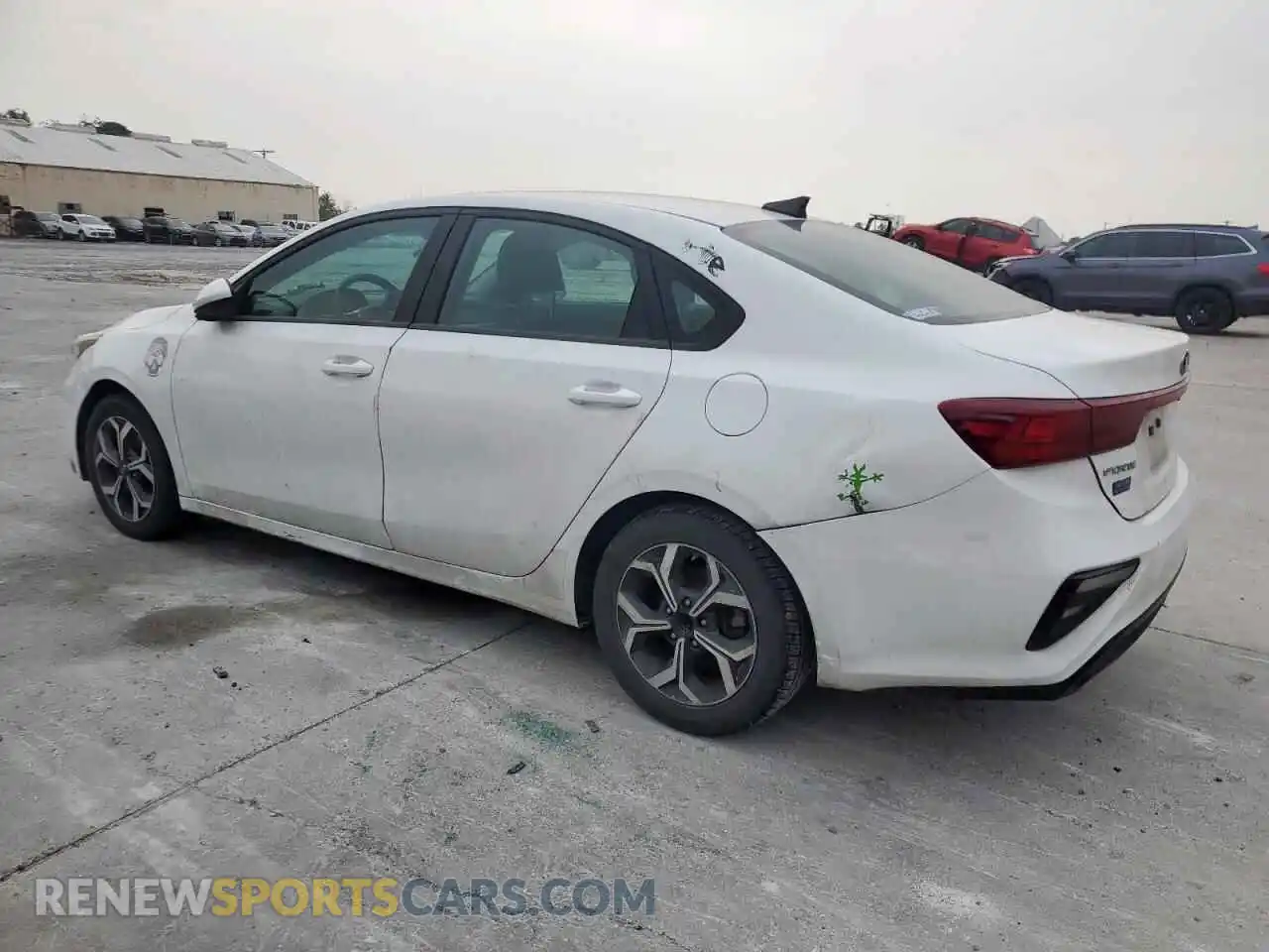2 Photograph of a damaged car 3KPF24AD5ME353070 KIA FORTE 2021