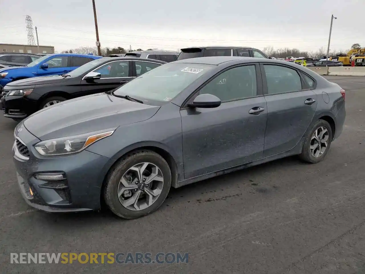 1 Photograph of a damaged car 3KPF24AD5ME353151 KIA FORTE 2021