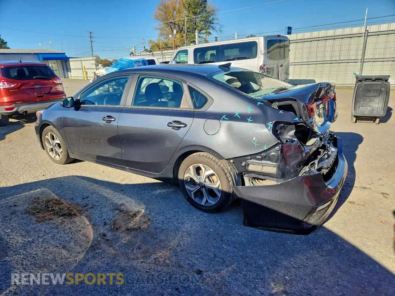 2 Photograph of a damaged car 3KPF24AD5ME362609 KIA FORTE 2021