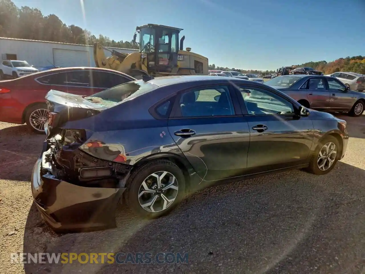 3 Photograph of a damaged car 3KPF24AD5ME362609 KIA FORTE 2021