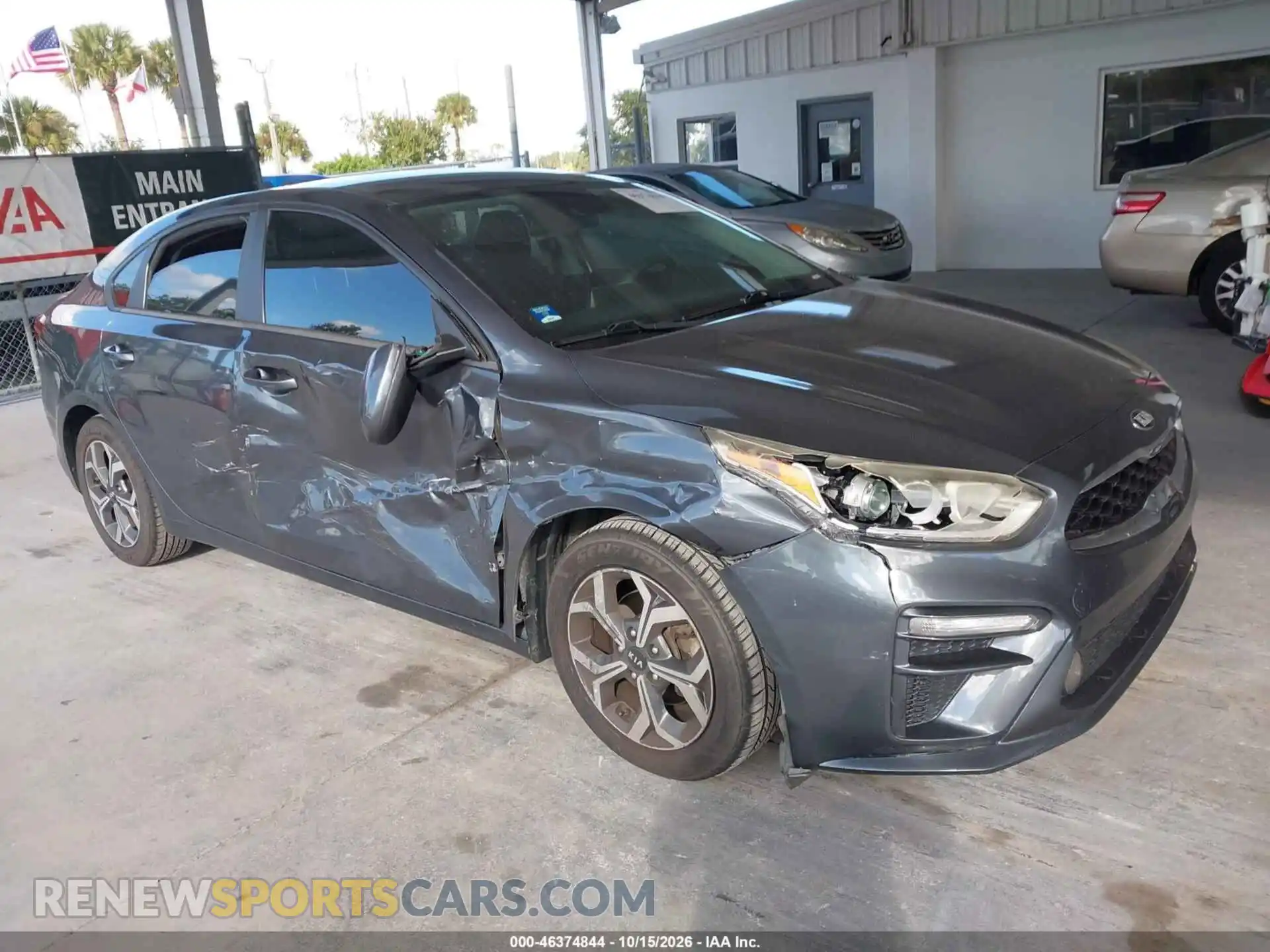 1 Photograph of a damaged car 3KPF24AD5ME369835 KIA FORTE 2021