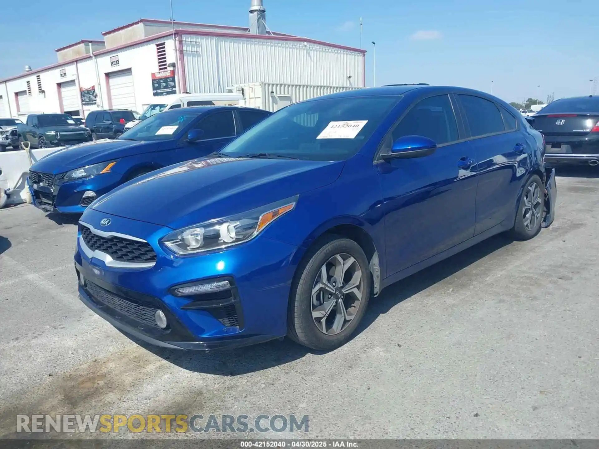 2 Photograph of a damaged car 3KPF24AD5ME375294 KIA FORTE 2021