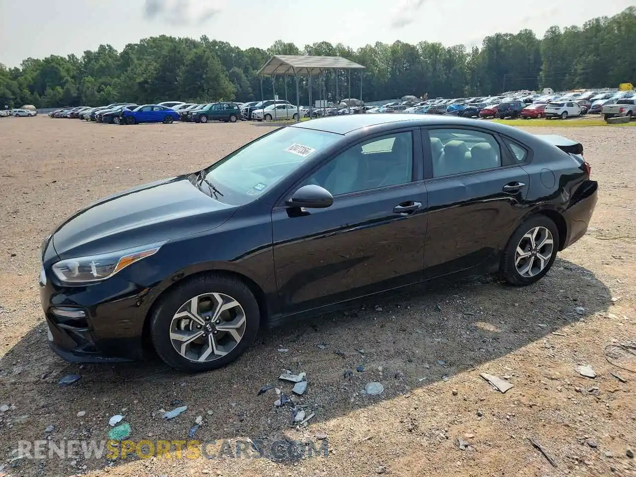 1 Photograph of a damaged car 3KPF24AD5ME377224 KIA FORTE 2021